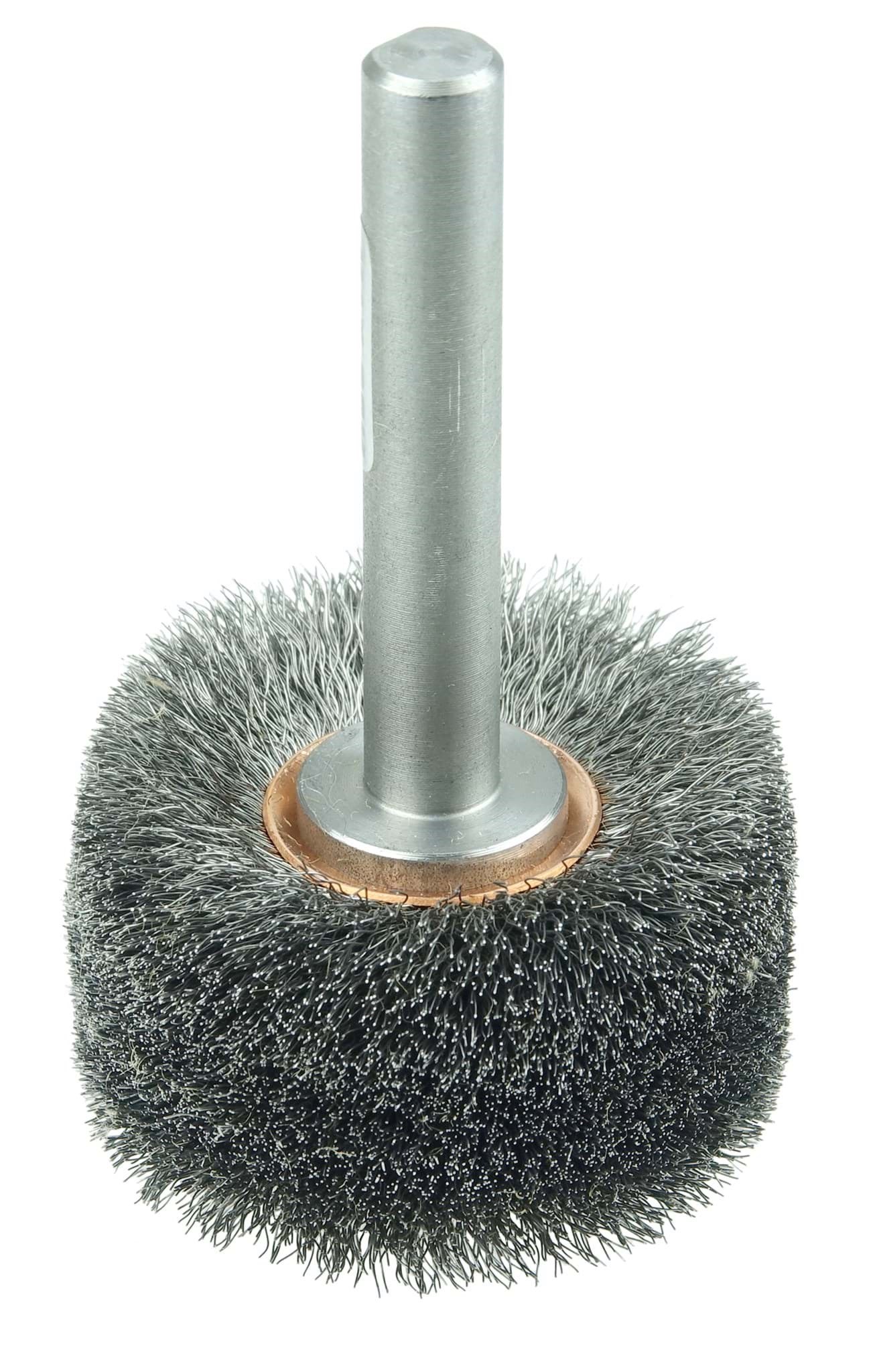 Picture of Bore-Rx 2"Dia. Internal Brush Deburring Tool, .006" Crimped Steel Wire Fill, 3/8" Stem