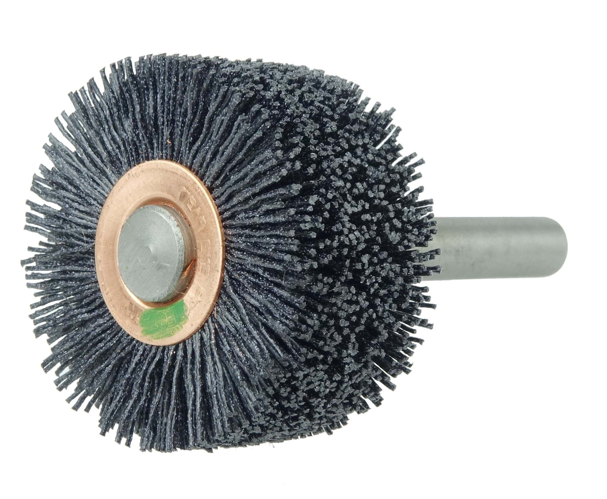 Picture of Bore-Rx 2"Dia. Internal Brush Deburring Tool, .026/120CG Crimped Fill, 3/8" Stem
