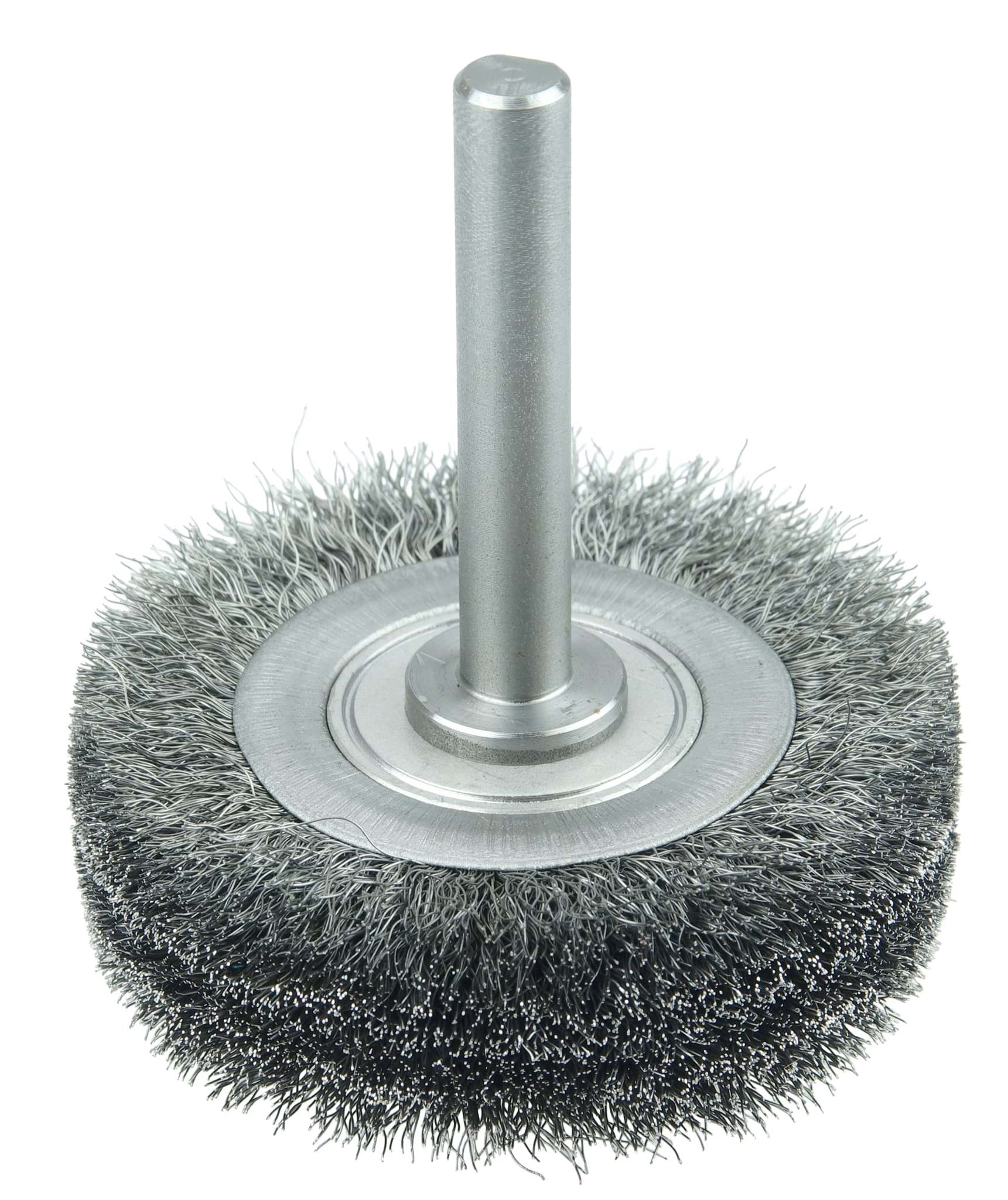 Picture of Bore-Rx 3"Dia. Internal Brush Deburring Tool, .008" Crimped Steel Wire Fill, 3/8" Stem