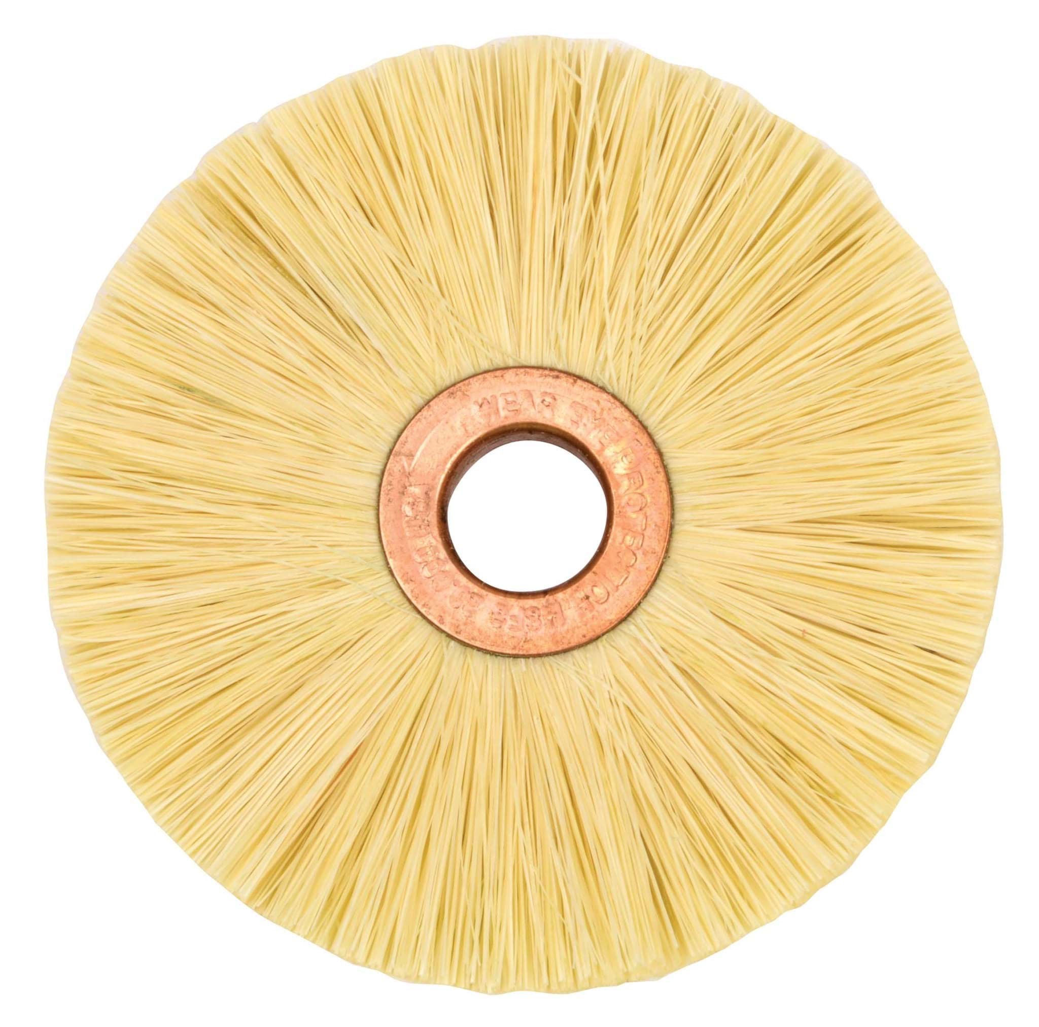 Picture of 3" Small Diameter Tampico Wheel Brush, 1/2" Arbor Hole