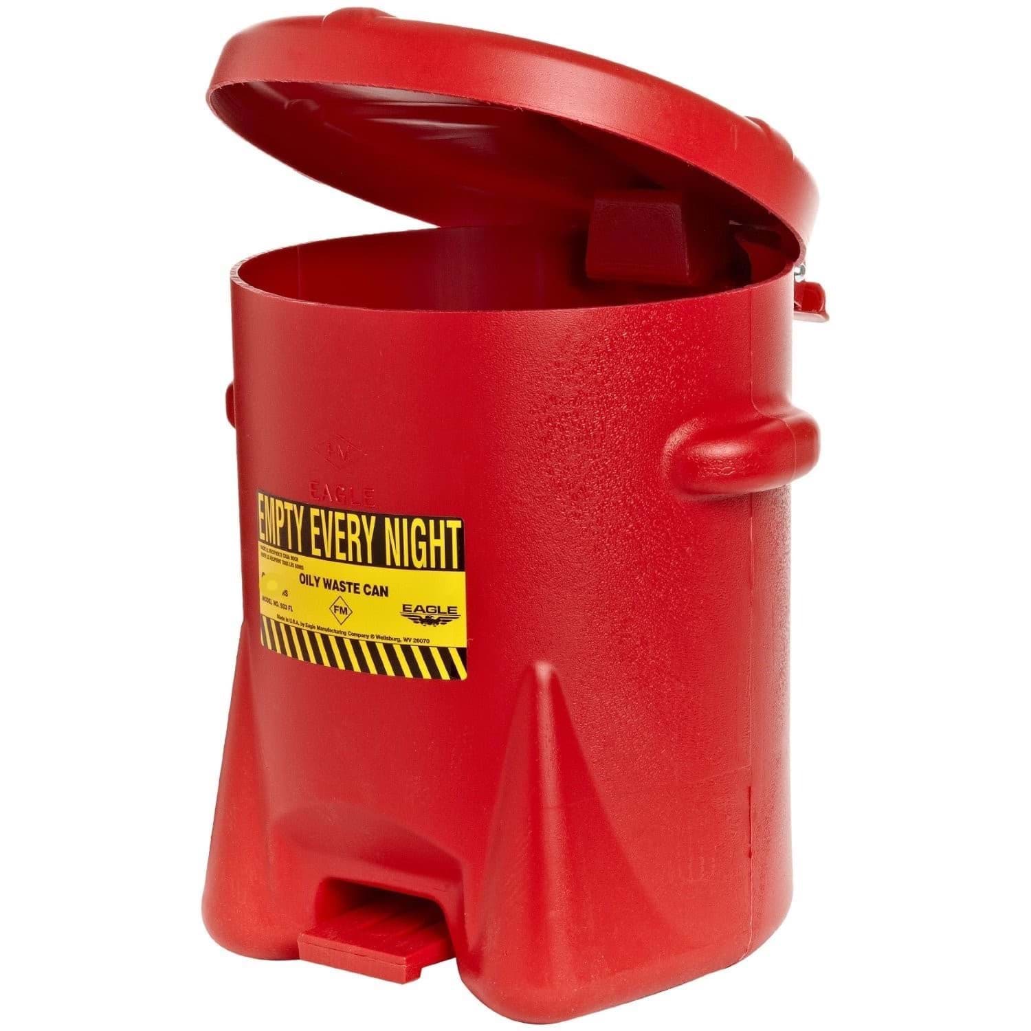 Picture of Oily Waste Can Poly Eagle – 14gal. 