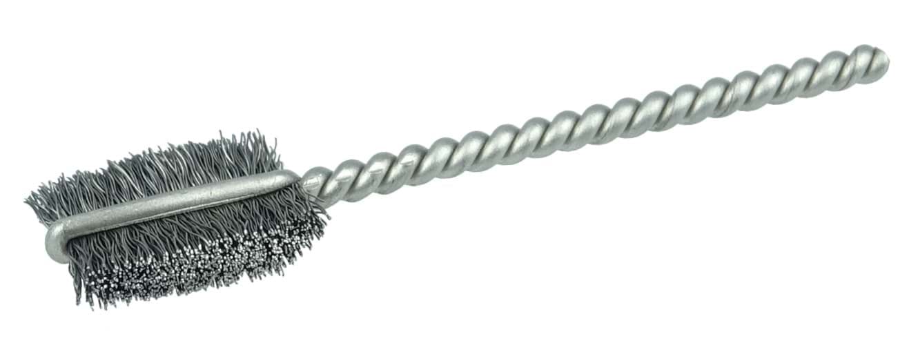 Picture of 3/8" Power Tube Brush, .005" Stainless Steel Wire Fill, 9/16" Brush Length