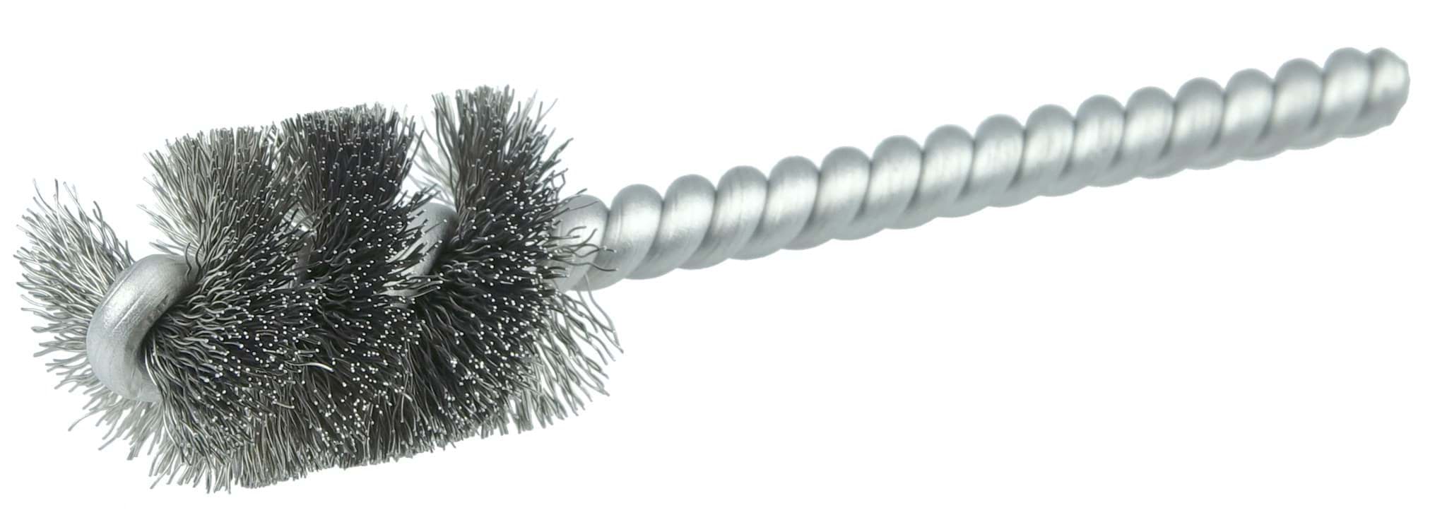 Picture of 3/4" Power Tube Brush, .006" Stainless Steel Wire Fill, 1" Brush Length
