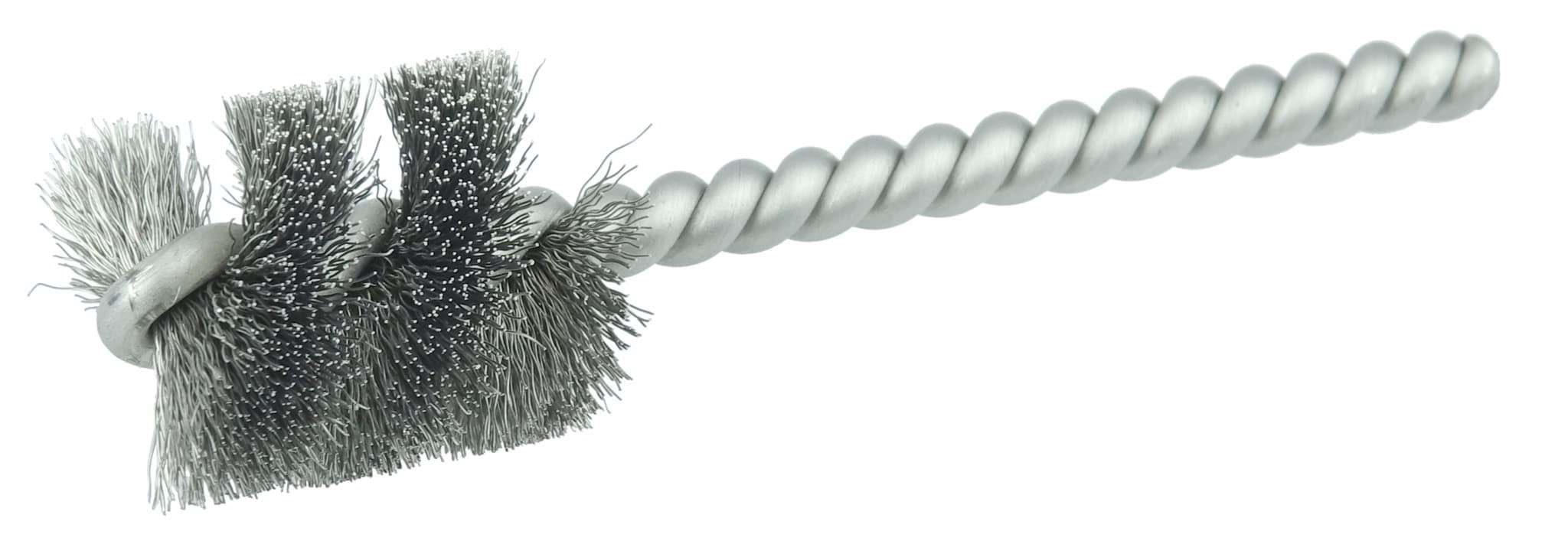 Picture of 7/8" Power Tube Brush, .006" Stainless Steel Wire Fill, 1" Brush Length