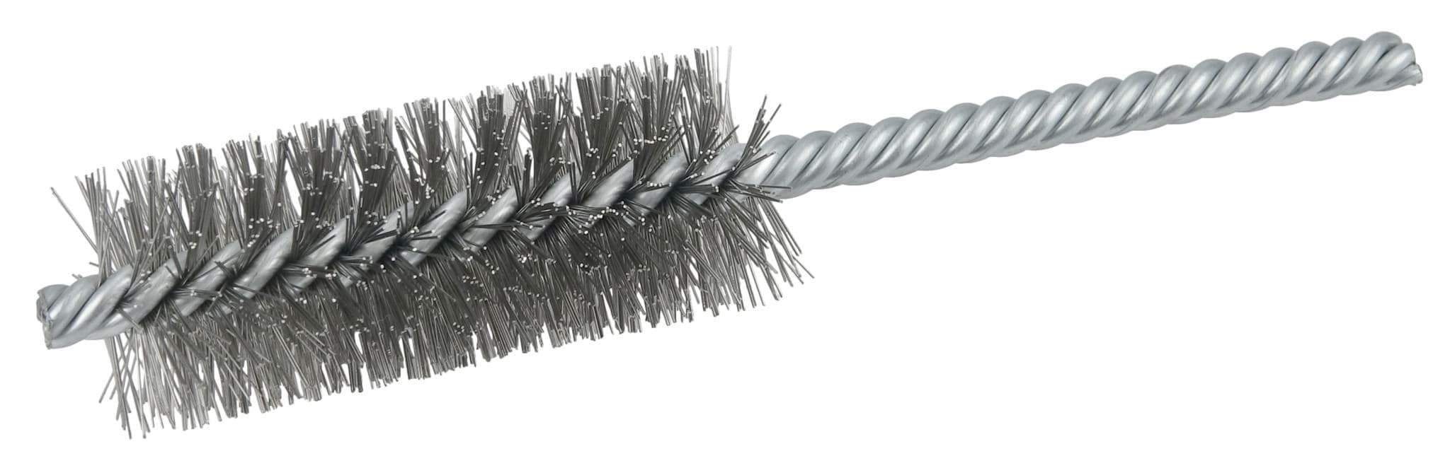 Picture of 1" Power Tube Brush, .0104" Stainless Steel Wire Fill, 2-1/2" Brush Length