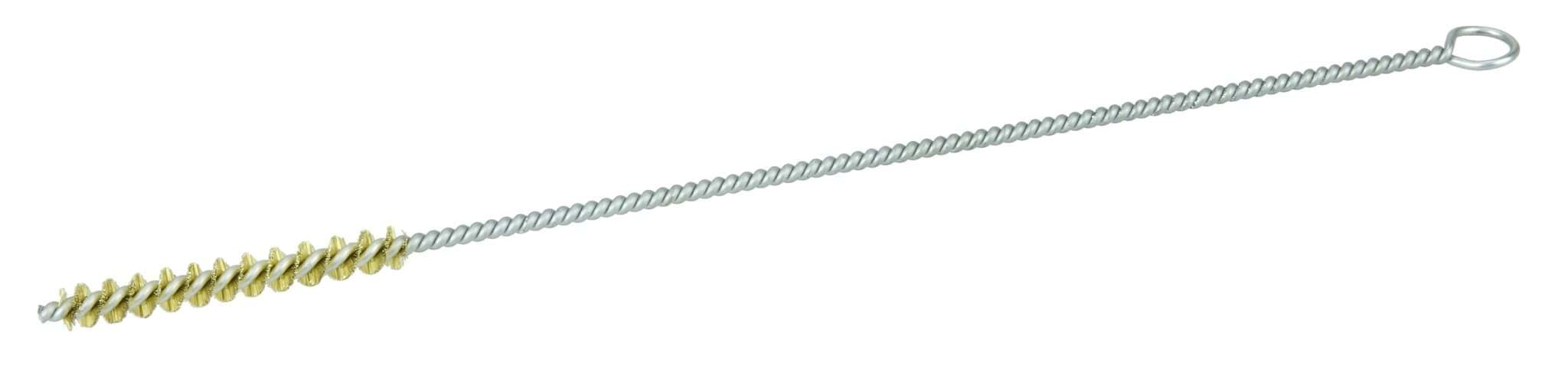 Picture of 3/16" Hand Tube Brush, .003" Brass Wire Fill, 1-1/2" Brush Length