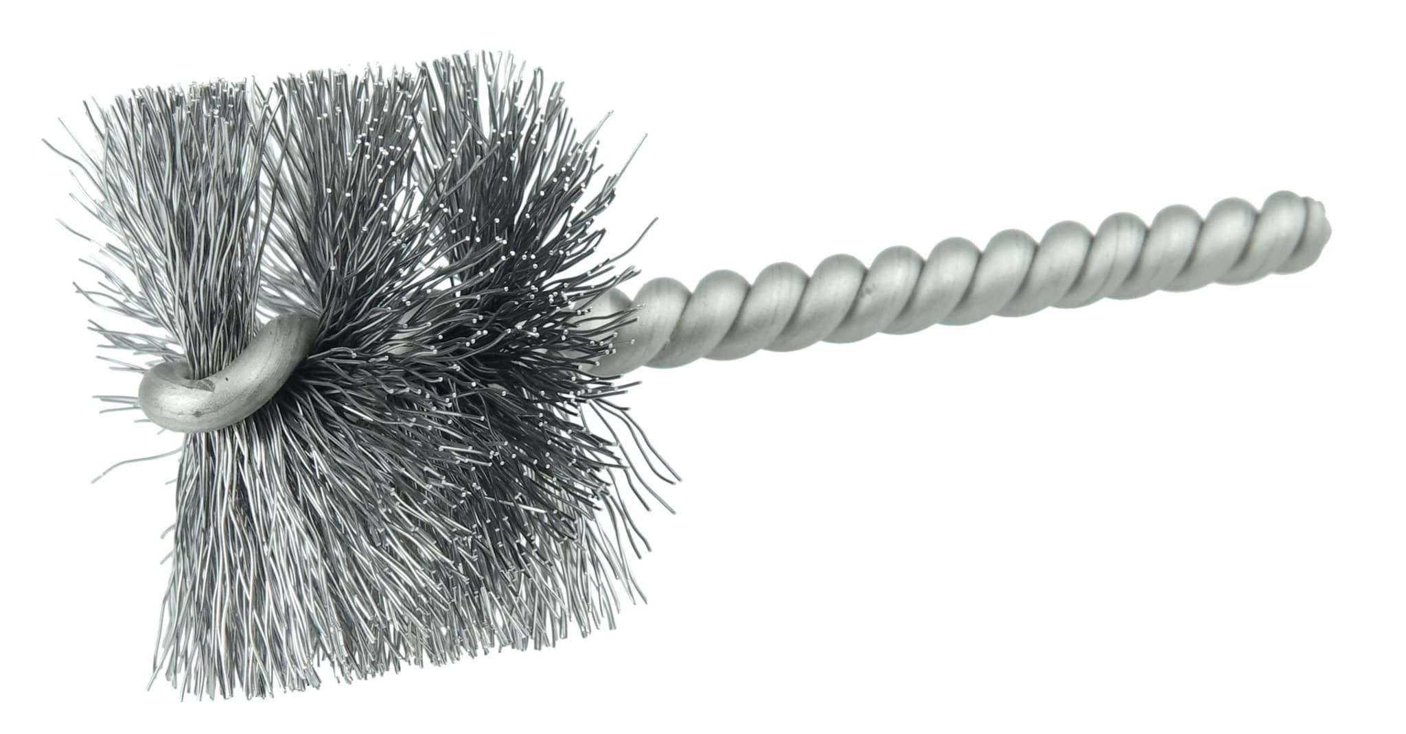 Picture of 1-1/2" Power Tube Brush, .0104" Steel Wire Fill, 1" Brush Length