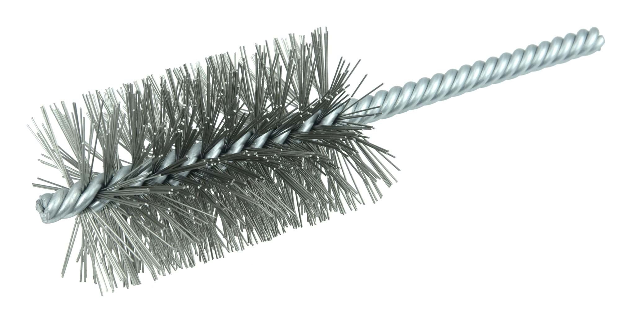 Picture of 1-1/2" Power Tube Brush, .014" Stainless Steel Fill, 2-1/2" Brush Length