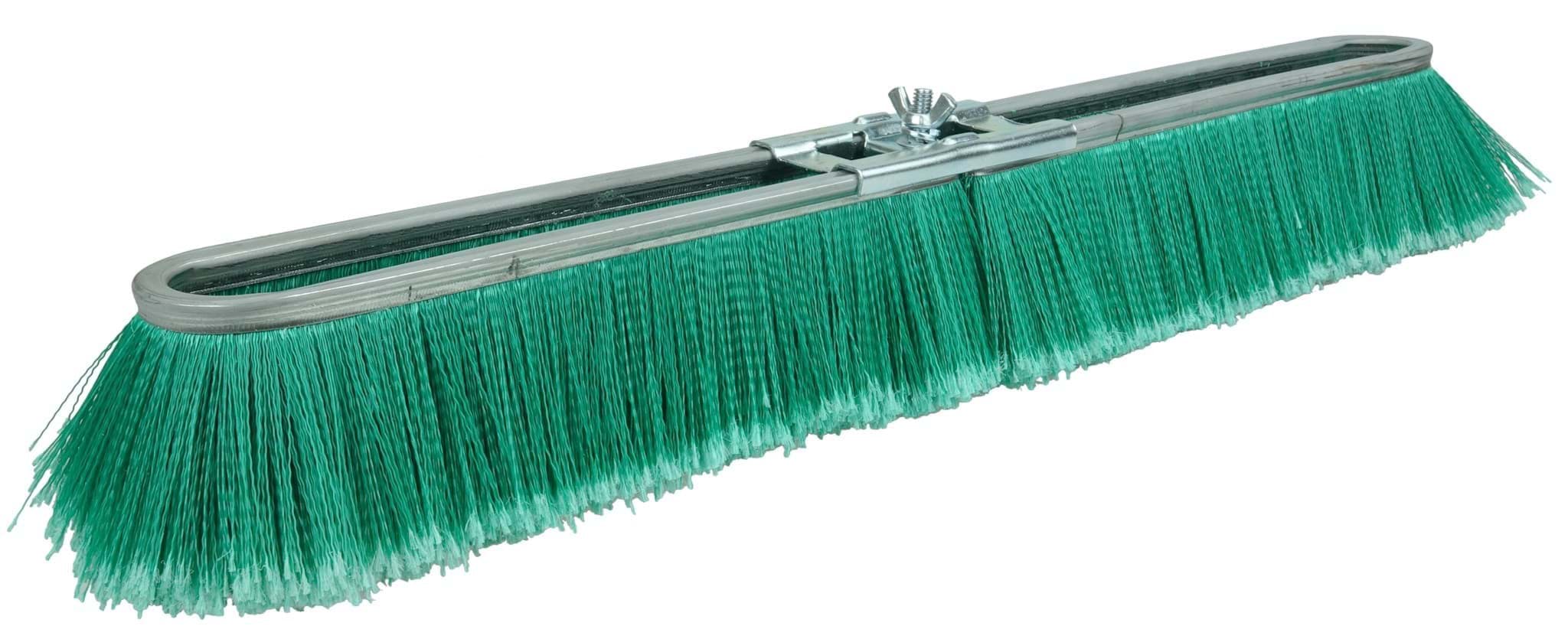 Picture of 24"  Vortec Pro Fine Sweep Strip Broom, Green Polypropylene Fill