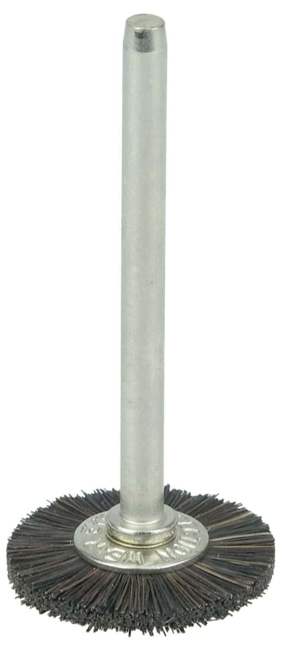 Picture of 3/4" Miniature Wheel, Stiff Hair Fill, 3/32" Stem