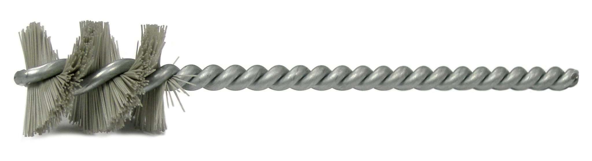 Picture of .640" Nylox Micro Abrasive Tube Brush, 600 AO, 1" Brush Length