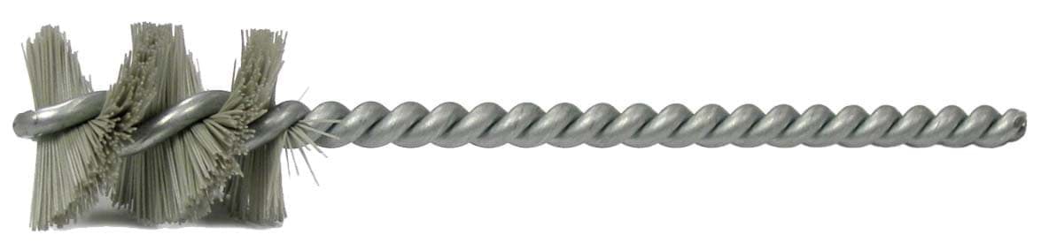 Picture of .890" Nylox Micro Abrasive Tube Brush, 600 AO, 1" Brush Length