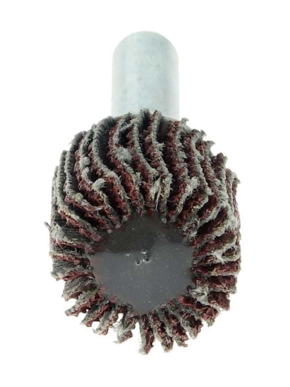Picture of 5/8" x 5/8" x 40AO Wolverine Coated Abrasive Flap Wheel, 1/4" Stem