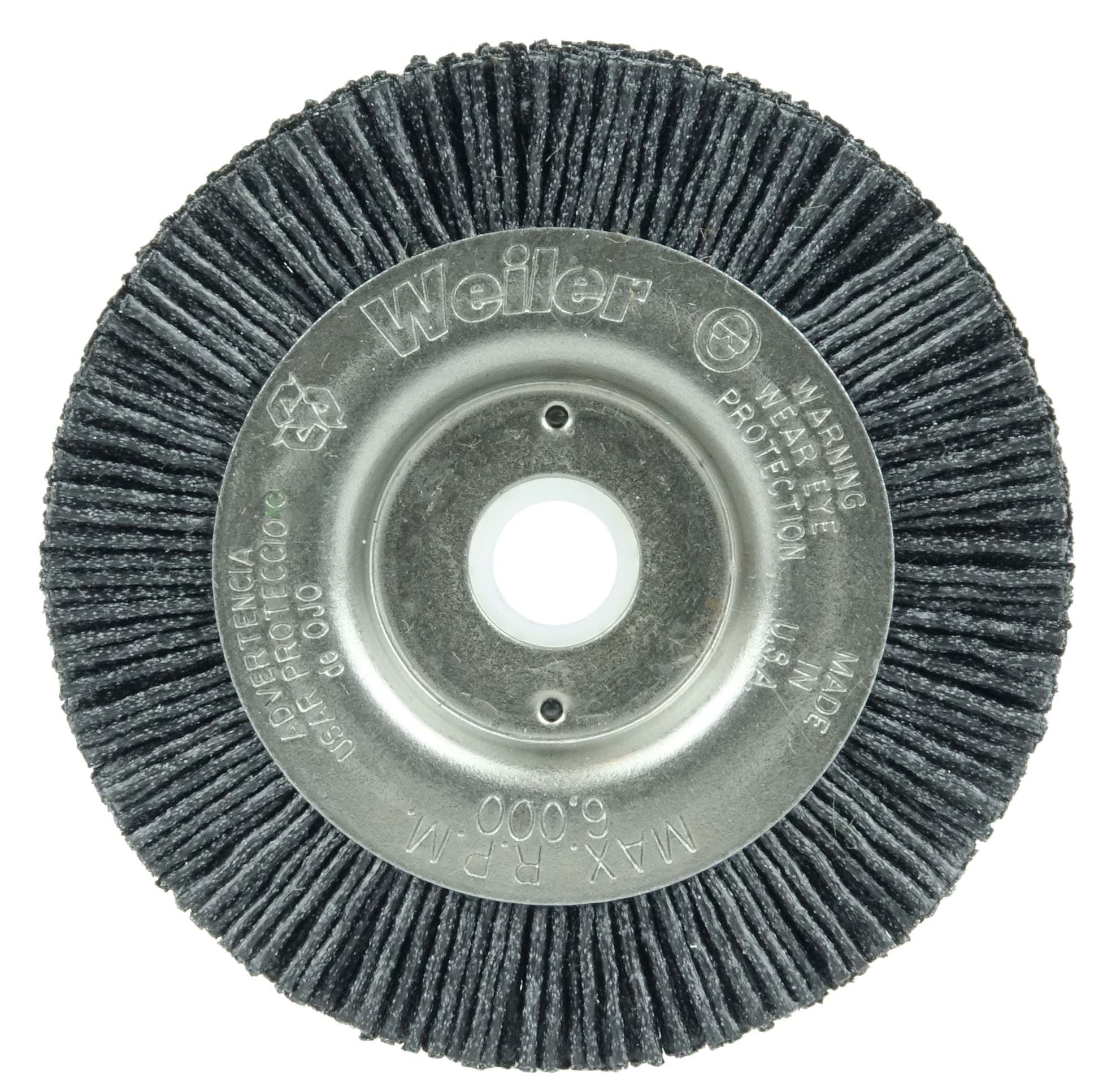 Picture of Burr-Rx 3" Narrow Face Wheel, .035/80CG Crimped Fill, 1/2"-3/8" Arbor Hole