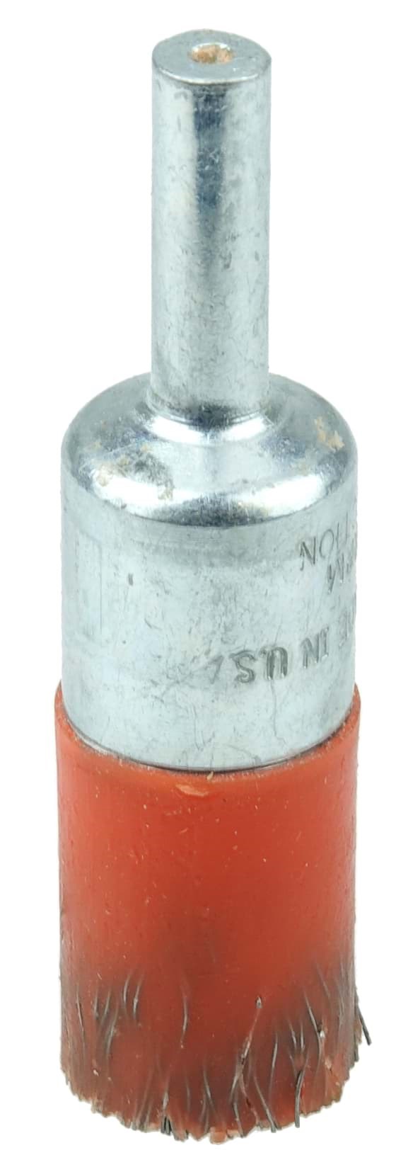 Picture of 1/2" Polyflex Encapsulated Crimped Wire End Brush, .0104" Steel Fill