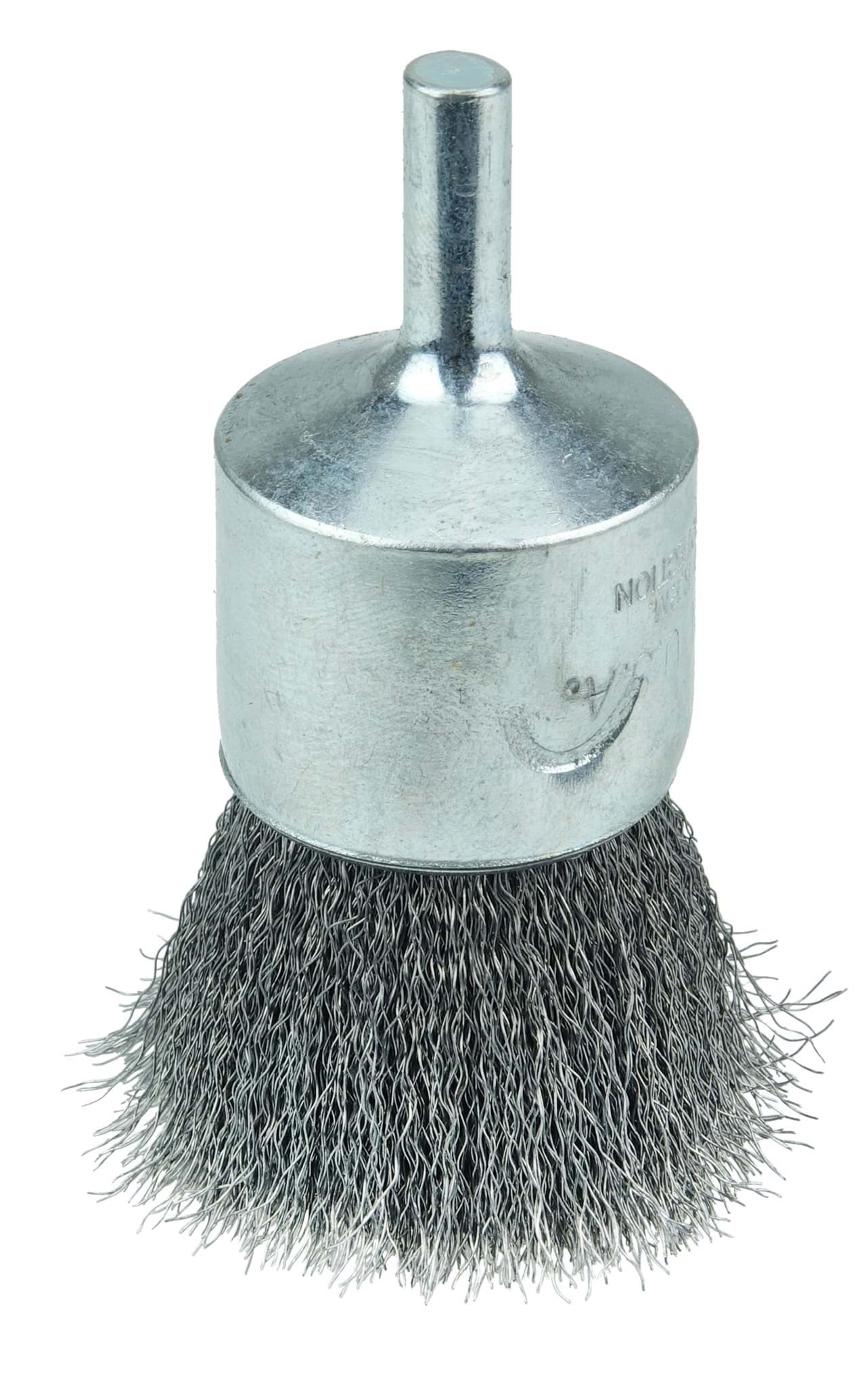 Picture of Wolverine 1" Crimped Wire End Brush, .006" Steel Fill, 1/4" Stem