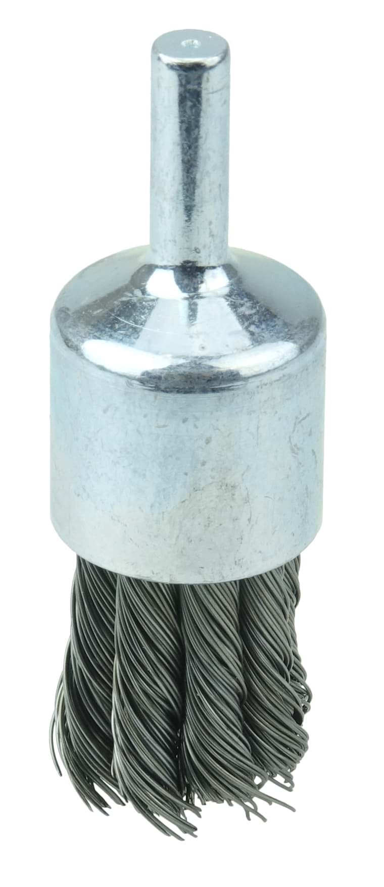 Picture of Wolverine 3/4" Knot Wire End Brush, .014" Steel Fill, 1/4" Stem