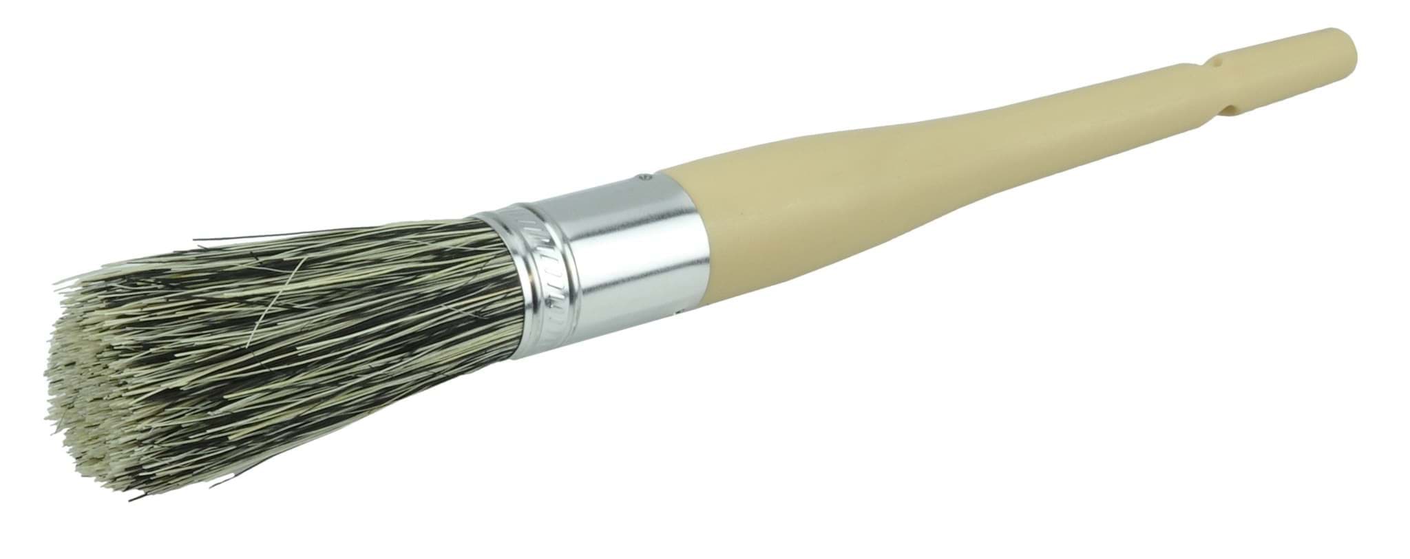 Picture of 1" Parts Cleaning Brush, Tampico Fill, 2-3/4" Trim Length, Plain Foam Round Sash Handle