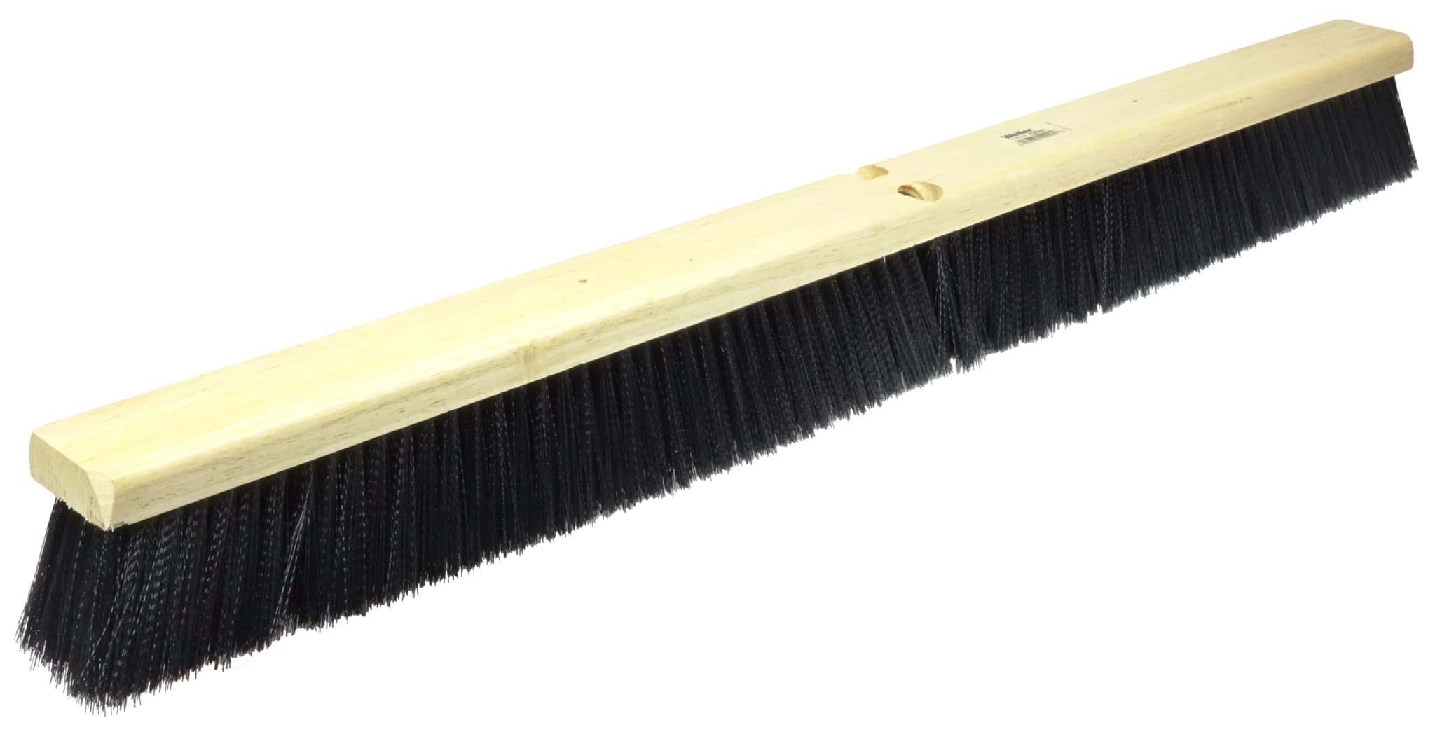 Picture of 36" Medium Sweep Floor Brush, Black Polypropylene Fill, Includes Brace