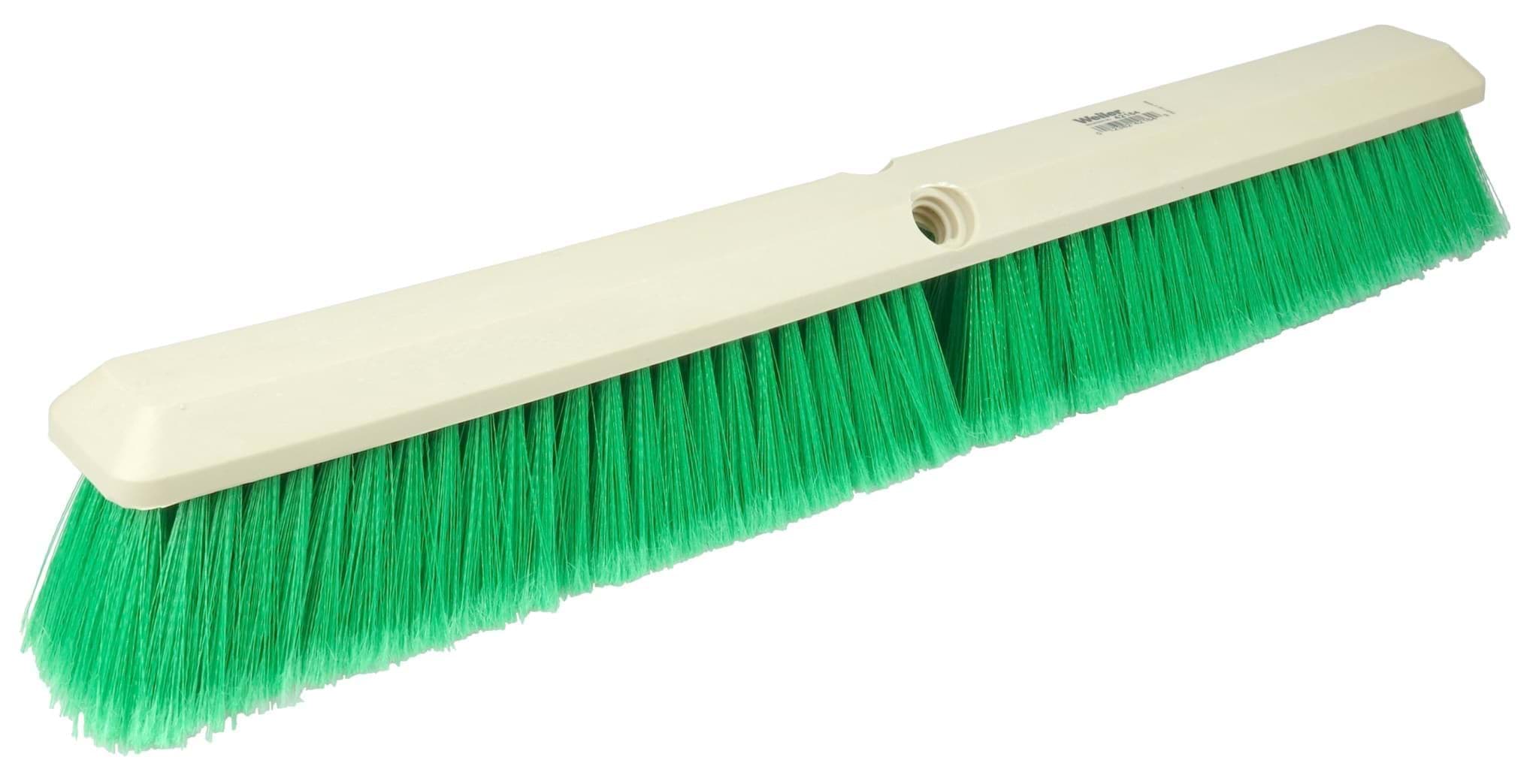Picture of 24" Perma-Sweep Floor Brush, Flagged Green Polystyrene Fill