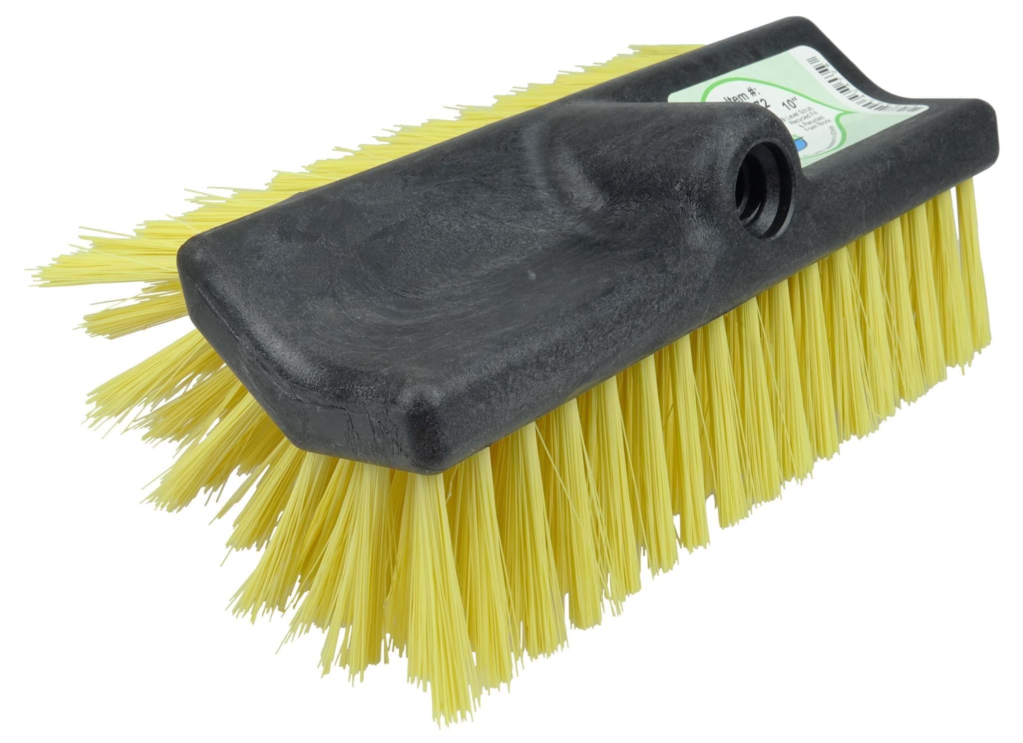 Picture of 10" Bi-Level Scrub Brush, Recycled PET Fill
