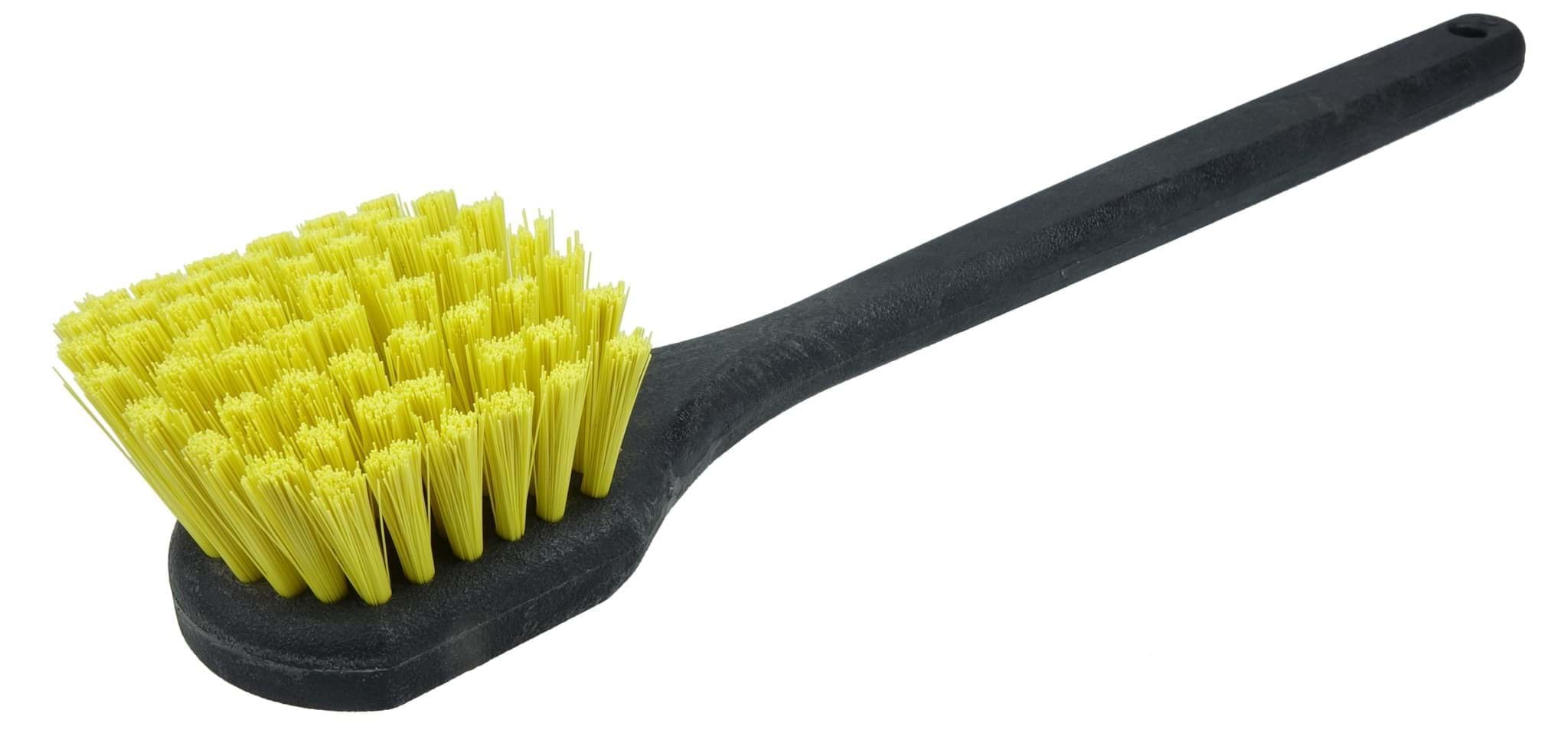 Picture of 20" Utility Scrub Brush, Recycled PET Fill, Long Handle, Foam Block