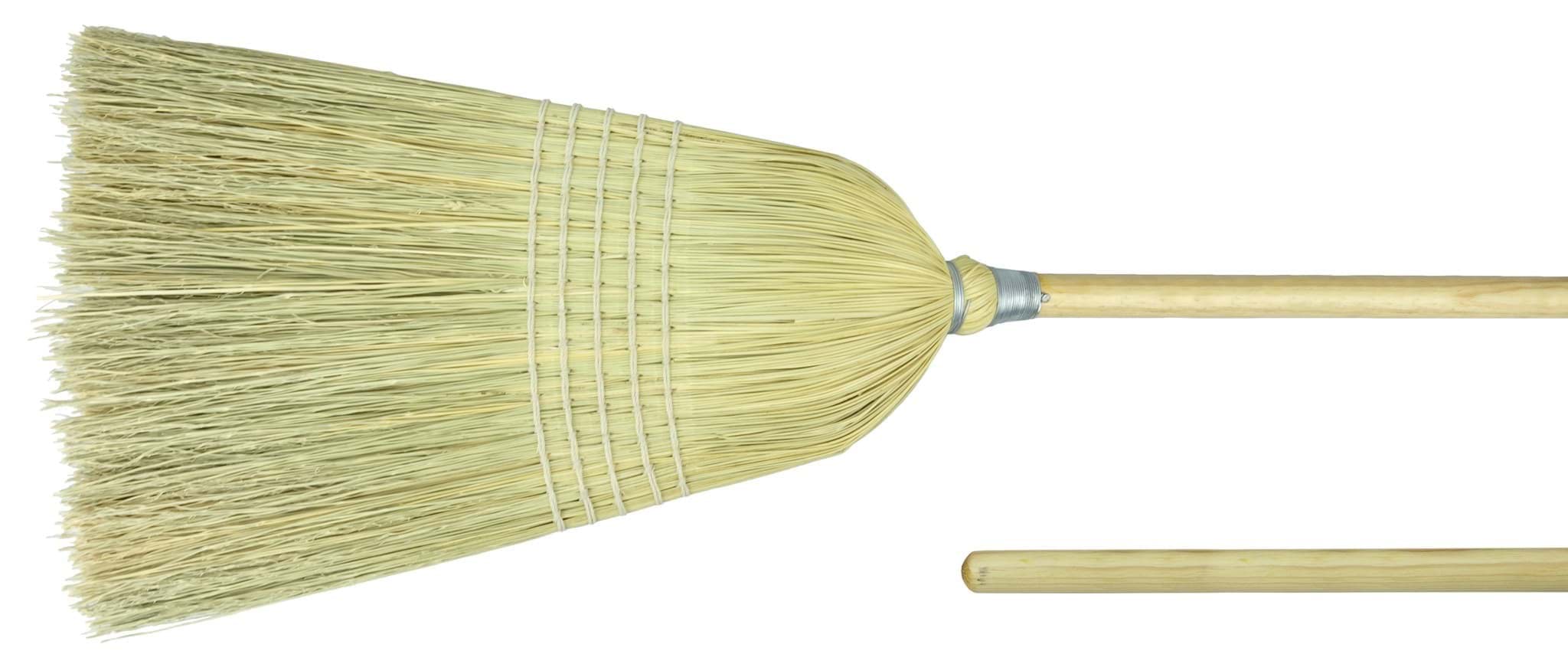 Picture of Light Industrial Upright Broom, Corn Fill, 56" Overall Length