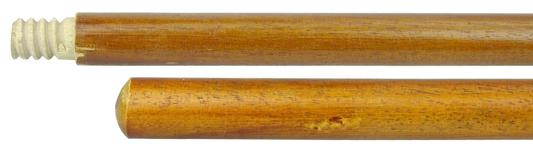 Picture of 60" Hardwood Handle, Threaded Wood Tip, 1-1/8" Diameter