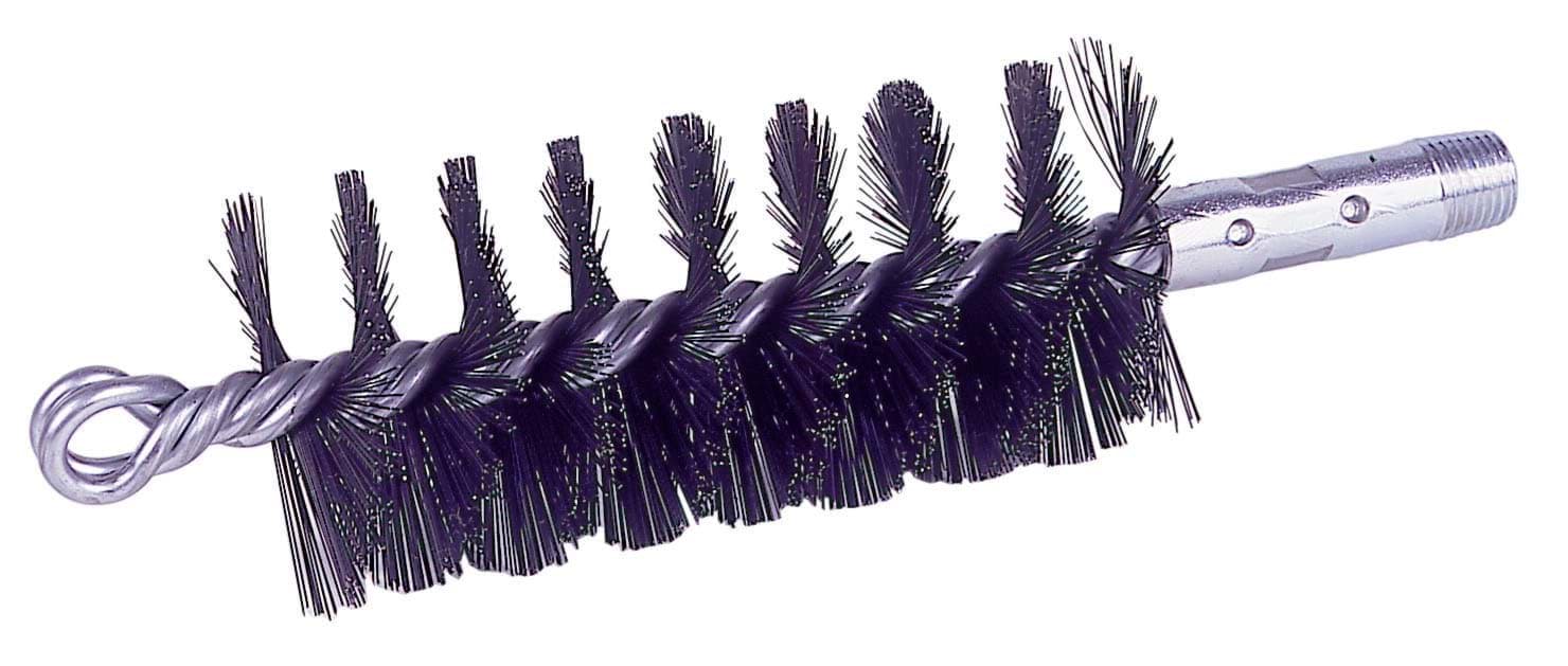 Picture of 1-3/4" Single Spiral Flue Brush, .012 Steel Fill