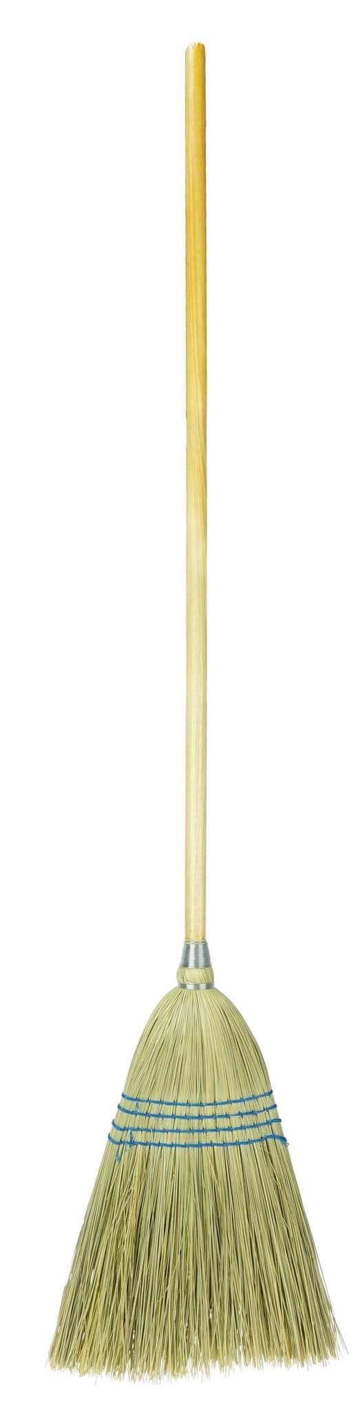 Picture of Household Upright Broom, Corn & Fiber Fill, 54" Overall Length