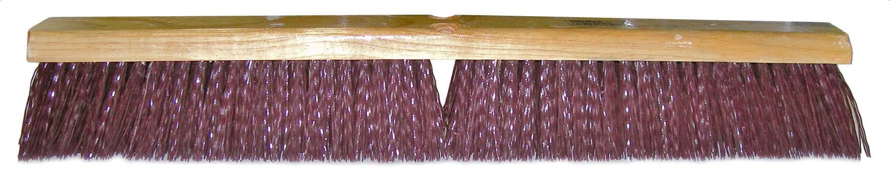 Picture of 18" Vortec Pro Synthetic Garage Sweep Kit; includes 12 Heads + 12 Handles (60" Metal Tip)