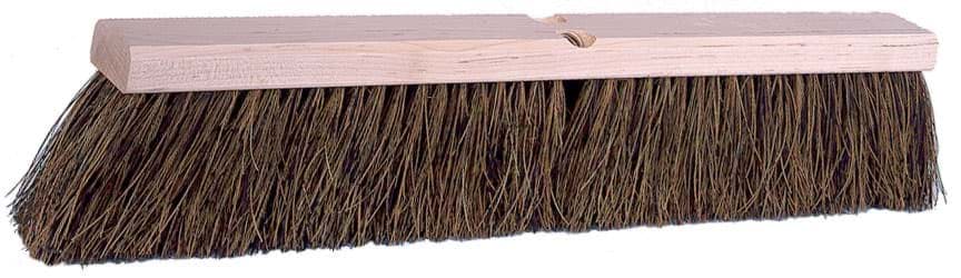 Picture of 18" Palmyra Garage Sweep Kit; includes 12 Heads + 12 Handles (60" Metal Tip)