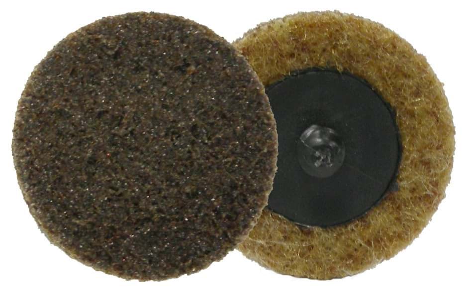 Picture of 3" Non-Woven Surface Conditioning Disc, Plastic Button Style, AO - Coarse