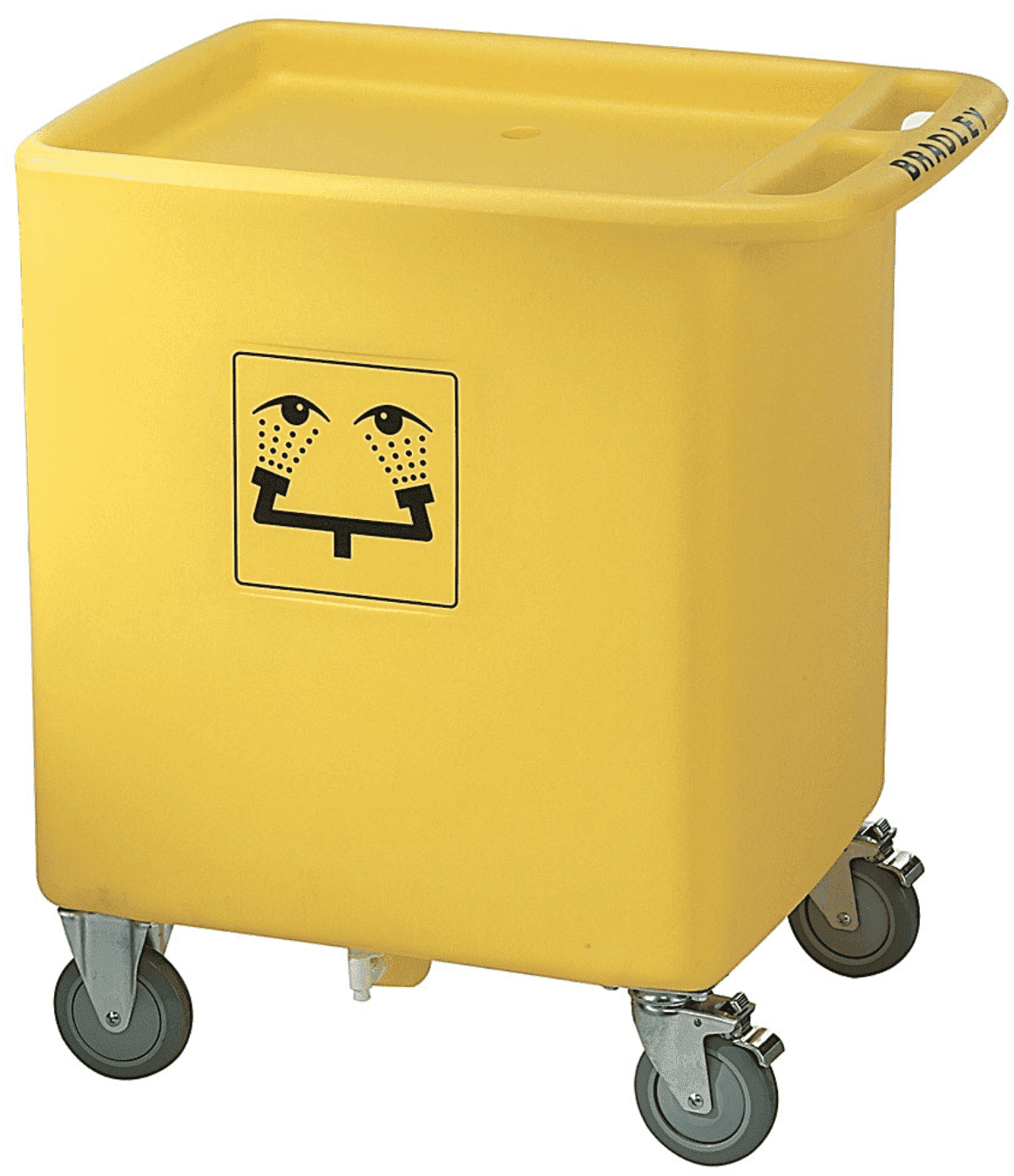 Picture of Eyewash Station On-Site Waste Water Cart Bradley