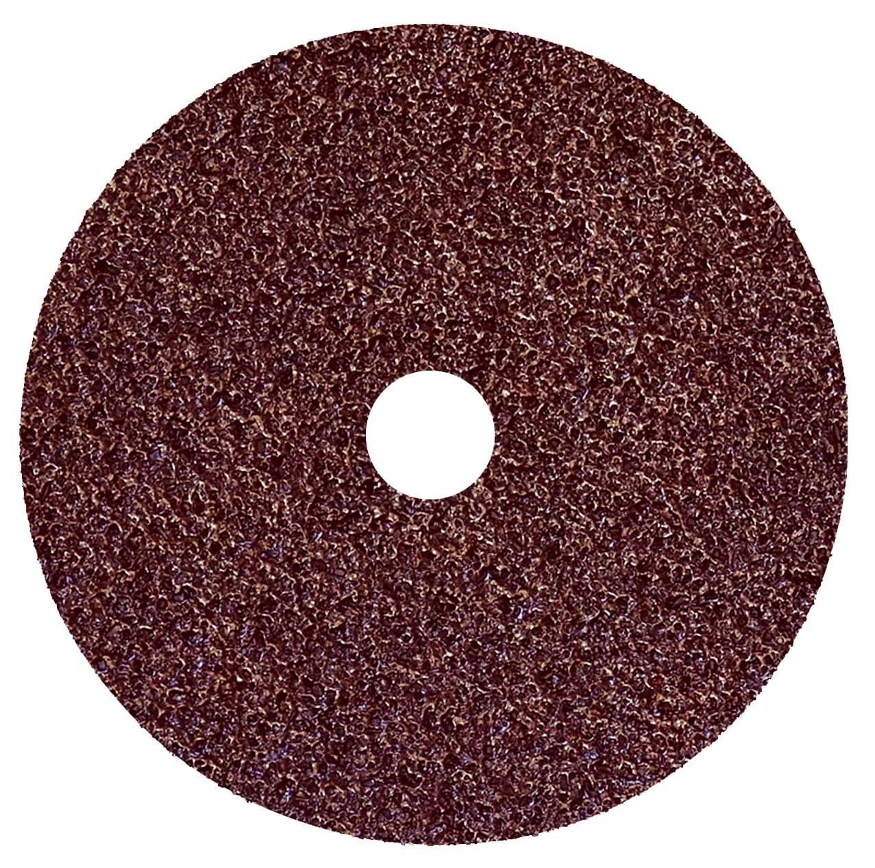 Picture of 4" Wolverine AO Resin Fiber Disc 36AO Grit 5/8 Arbor Hole