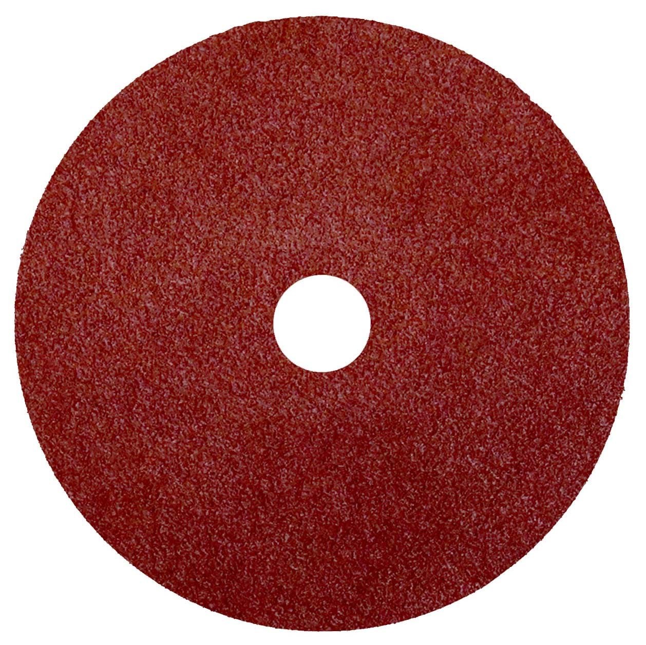 Picture of 4" Wolverine AO Resin Fiber Disc 60AO Grit 5/8 Arbor Hole