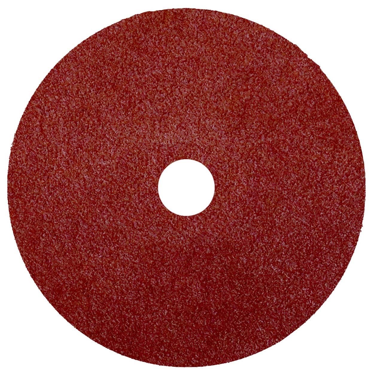 Picture of 4" Wolverine AO Resin Fiber Disc 80AO Grit 5/8 Arbor Hole
