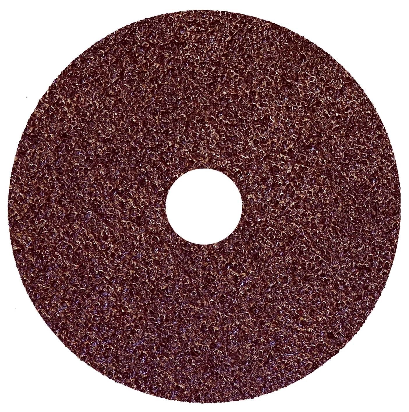 Picture of 4-1/2" Wolverine AO Resin Fiber Disc 24Z Grit 7/8 Arbor Hole