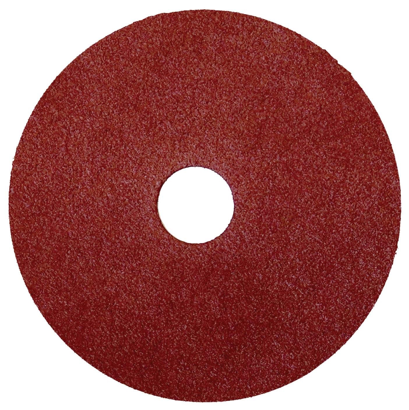 Picture of 4-1/2" Wolverine AO Resin Fiber Disc 80Z Grit 7/8 Arbor Hole