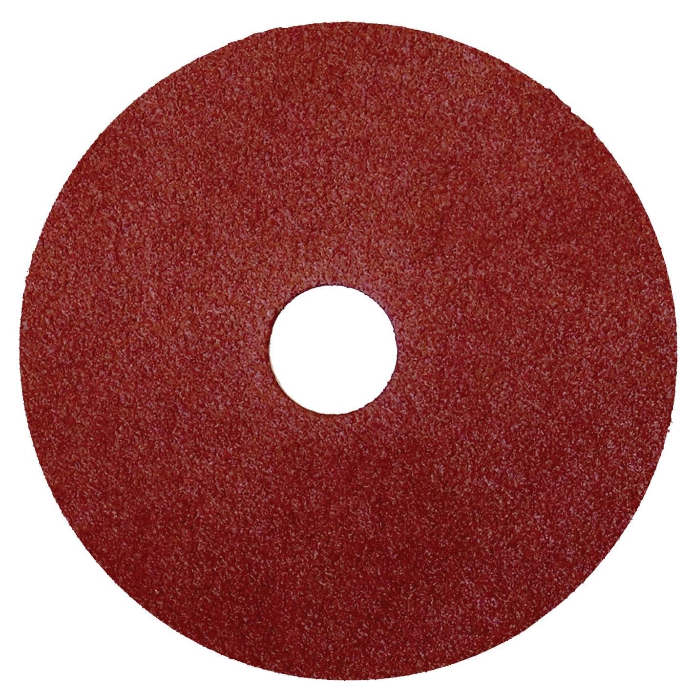Picture of 4-1/2" Wolverine AO Resin Fiber Disc 120Z Grit 7/8 Arbor Hole