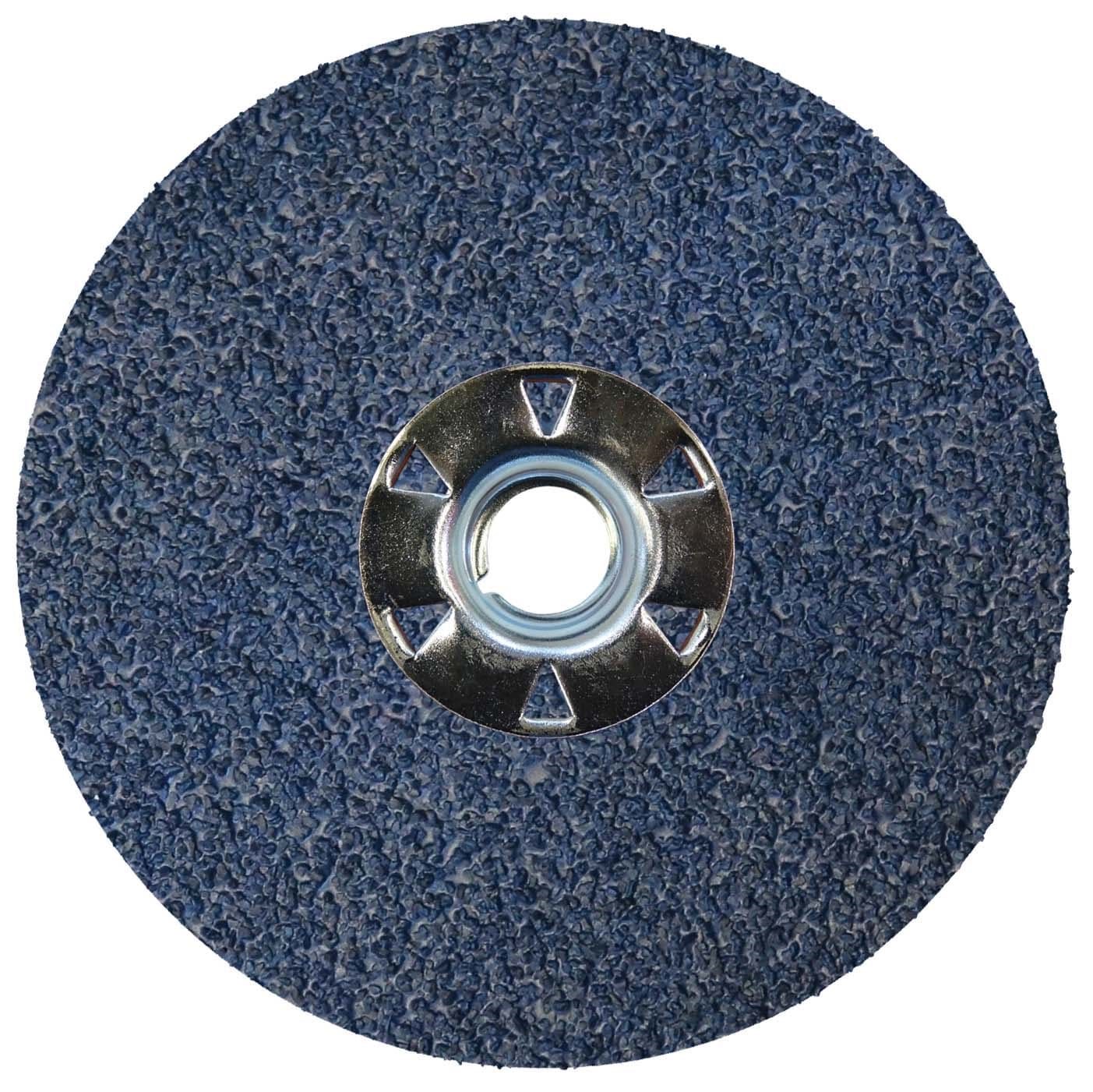 Picture of 4-1/2" Tiger Zirc Resin Fiber Disc 36Z Grit 5/8-11 UNC