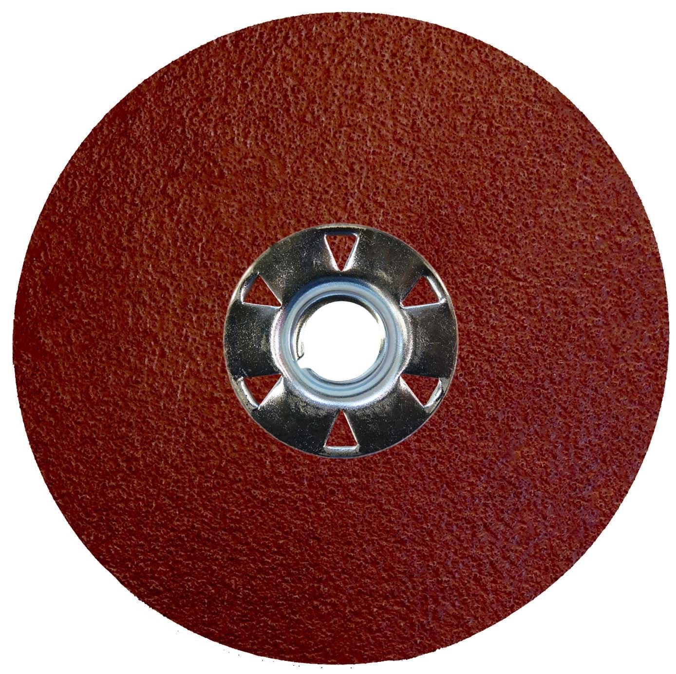 Picture of 4-1/2" Tiger Aluminum Resin Fiber Disc 60 Grit 5/8-11 UNC