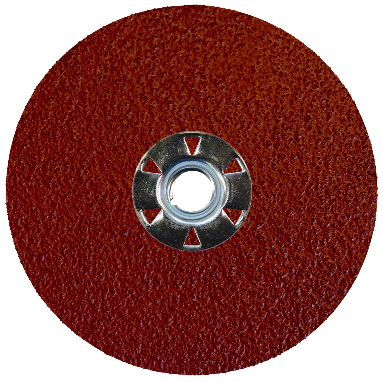 Picture of 5 Tiger Aluminum Resin Fiber Disc 24 Grit 5/8-11 UNC
