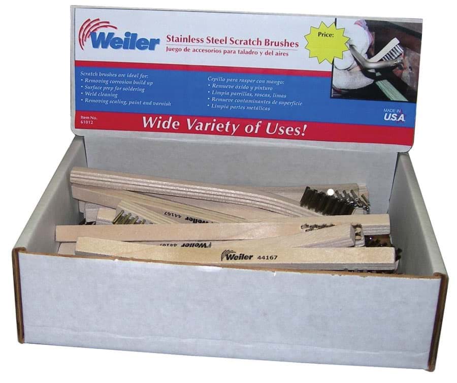 Picture of Stainless Steel Scratch Brush Countertop Display