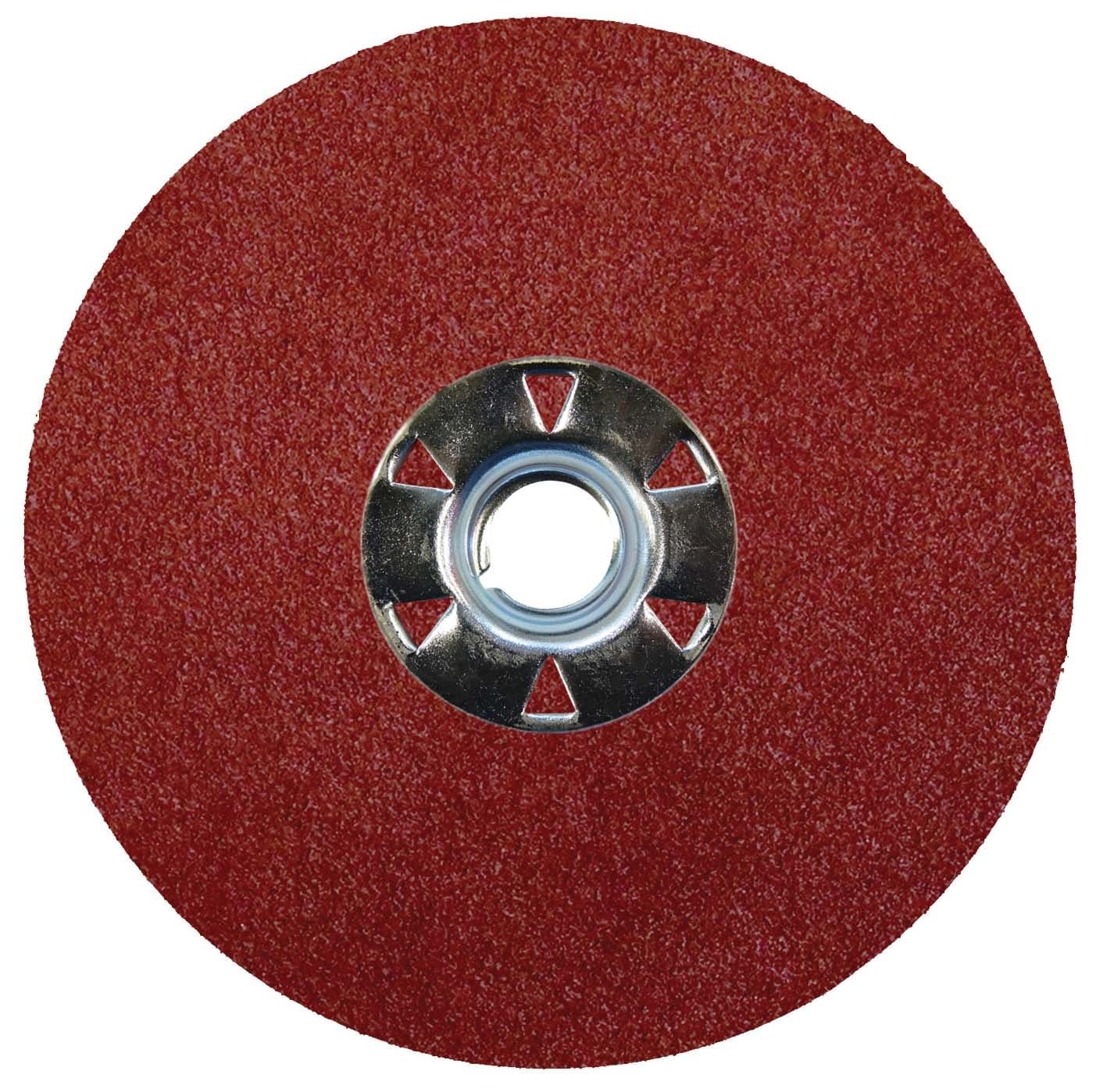 Picture of 5" Wolverine AO Resin Fiber Disc 80AO Grit 5/8-11 UNC