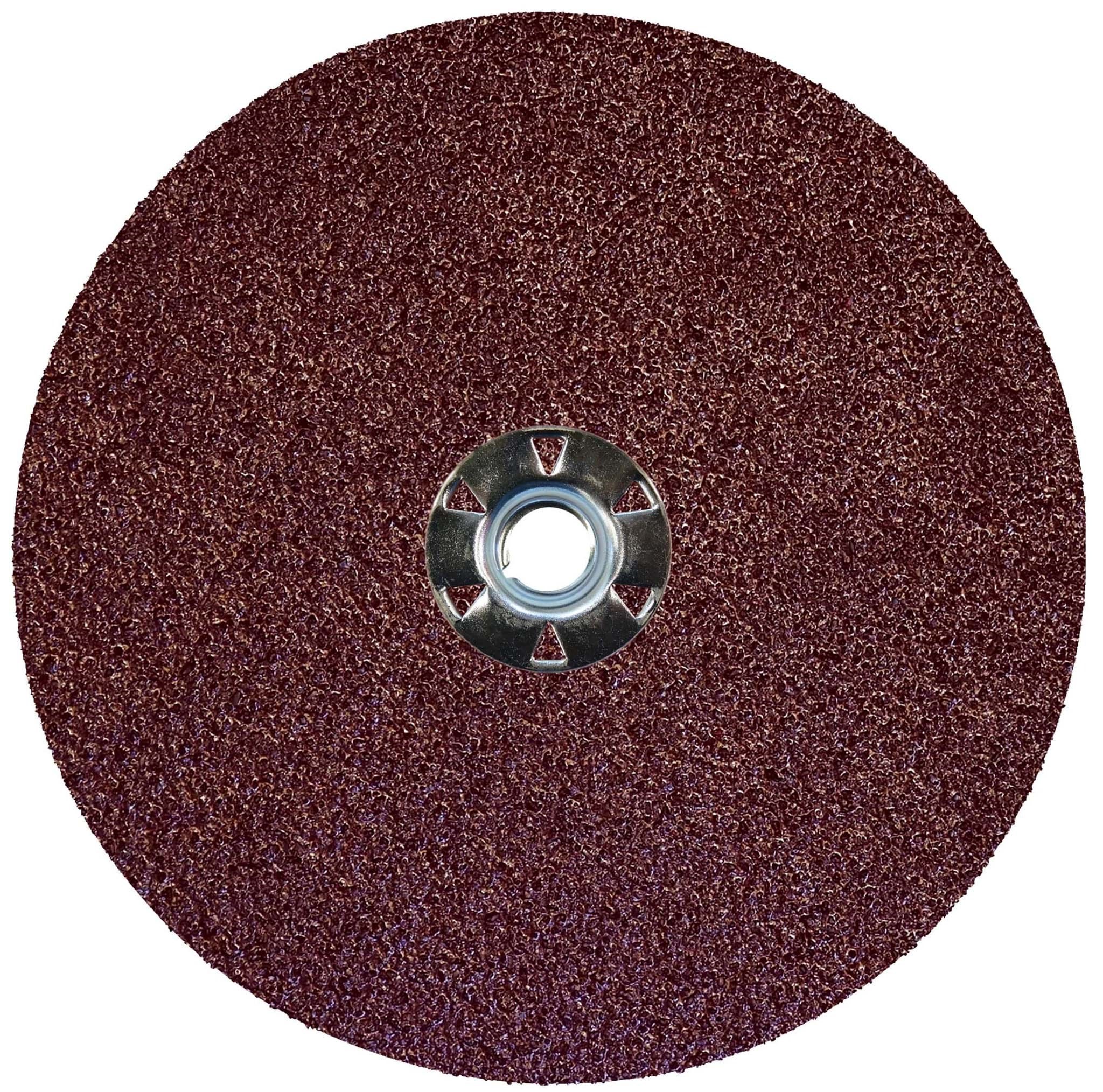 Picture of 7" Wolverine AO Resin Fiber Disc 24AO Grit 5/8-11 UNC