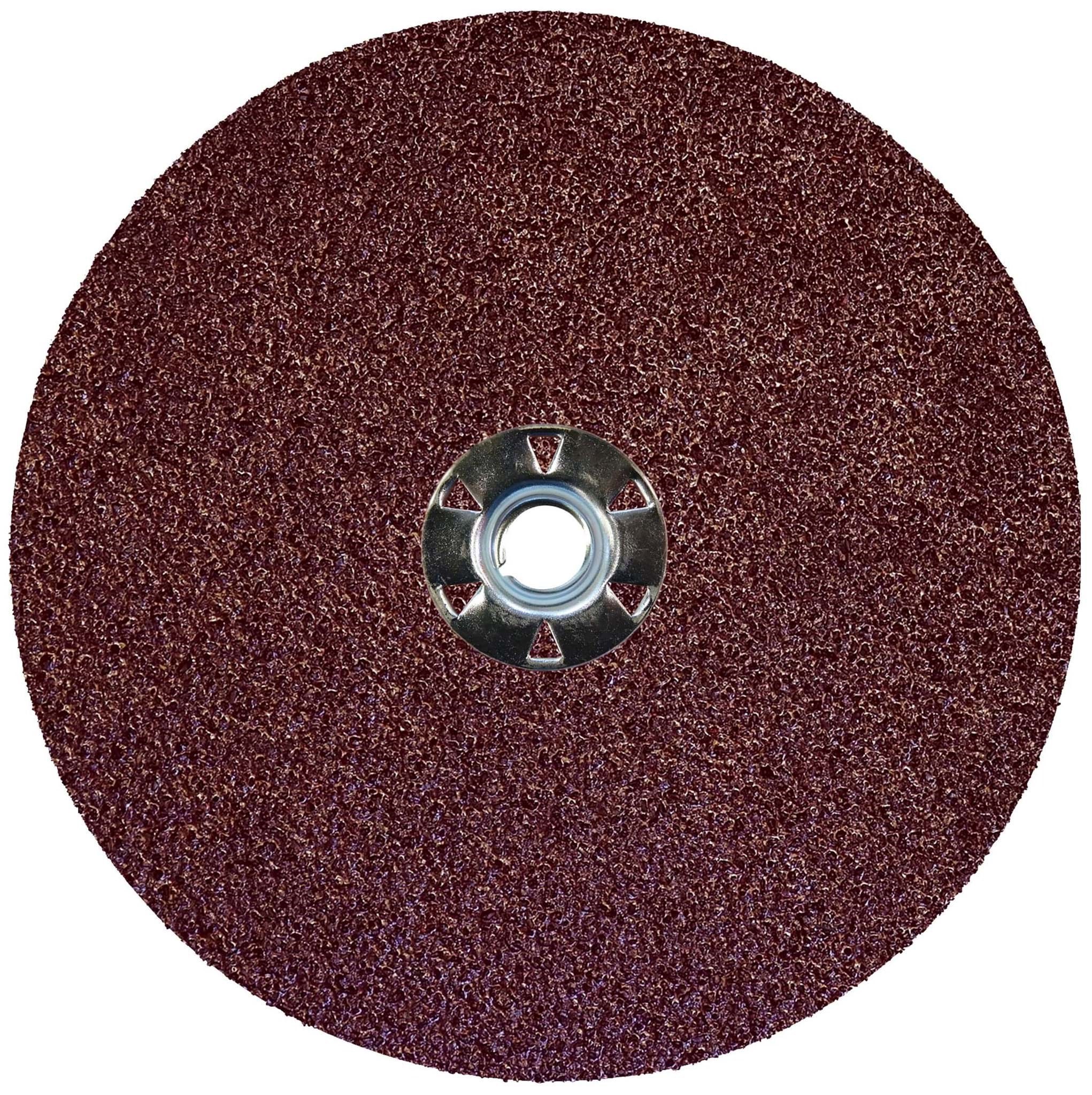 Picture of 7" Wolverine AO Resin Fiber Disc 36AO Grit 5/8-11 UNC