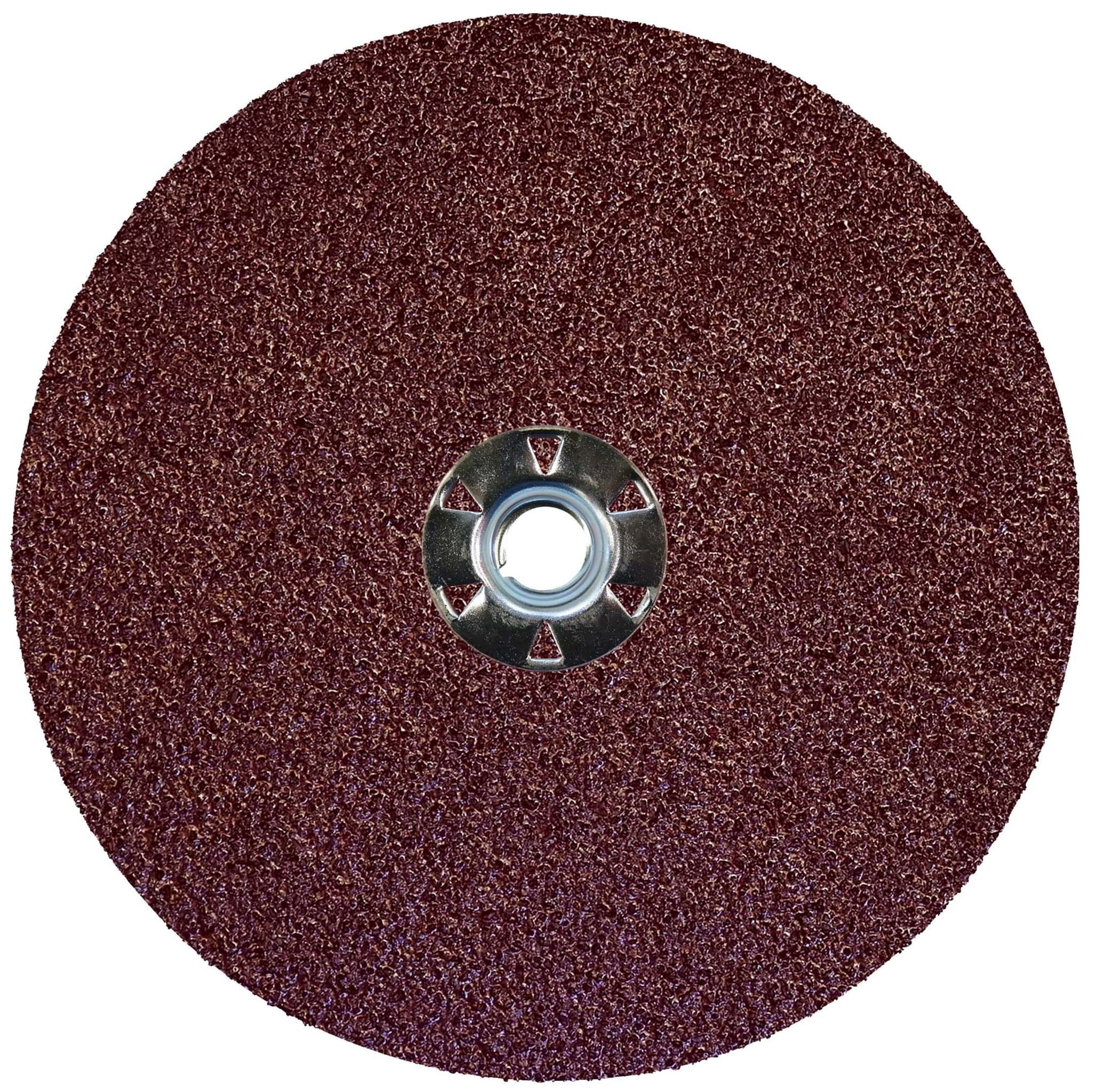 Picture of 7" Wolverine AO Resin Fiber Disc 50AO Grit 5/8-11 UNC