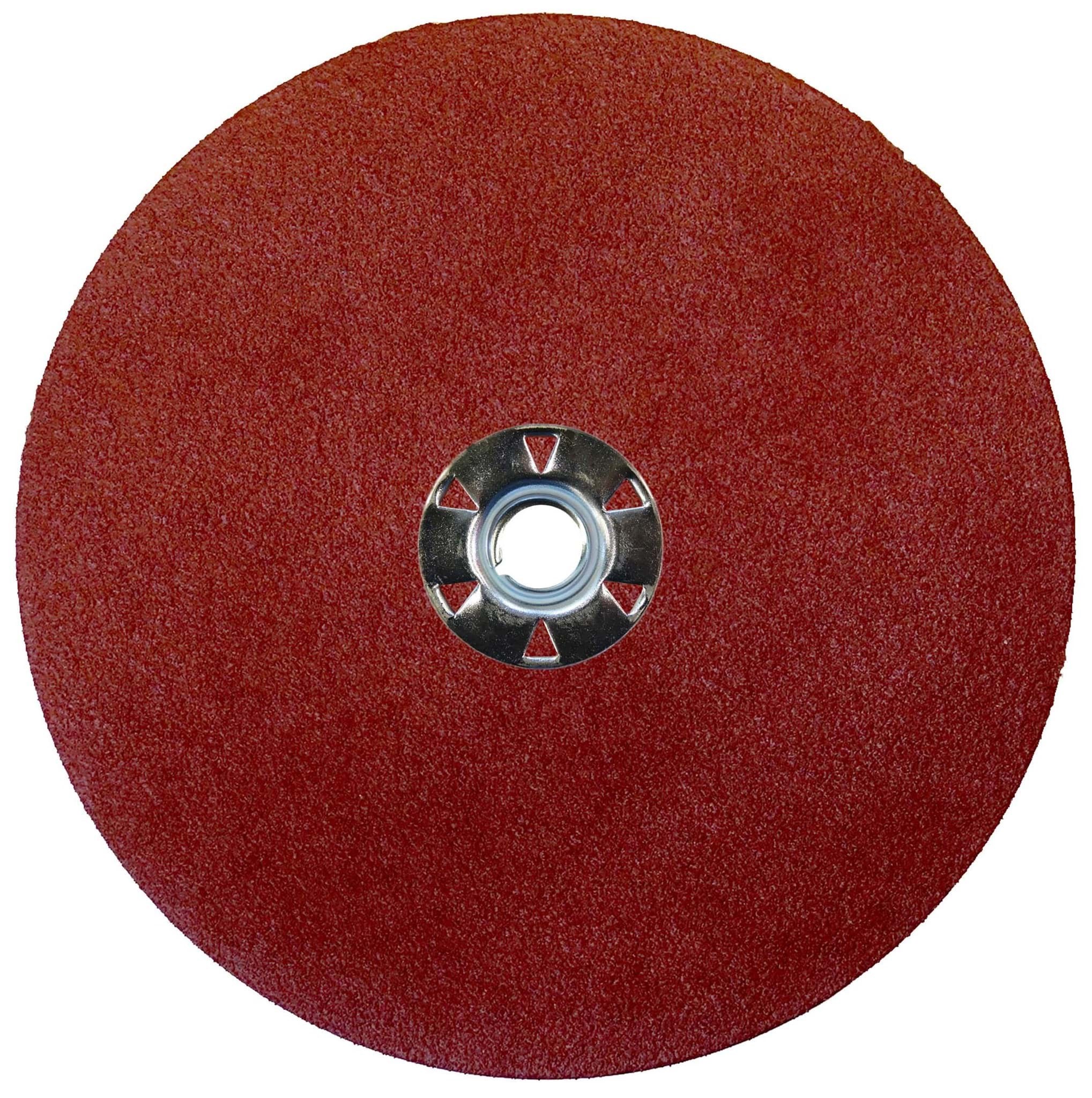 Picture of 7" Wolverine AO Resin Fiber Disc 80AO Grit 5/8-11 UNC