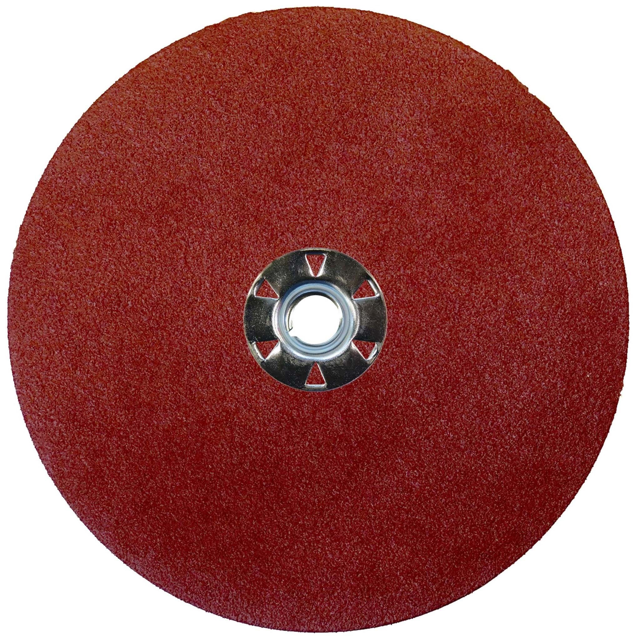 Picture of 7" Wolverine AO Resin Fiber Disc 120AO Grit 5/8-11 UNC